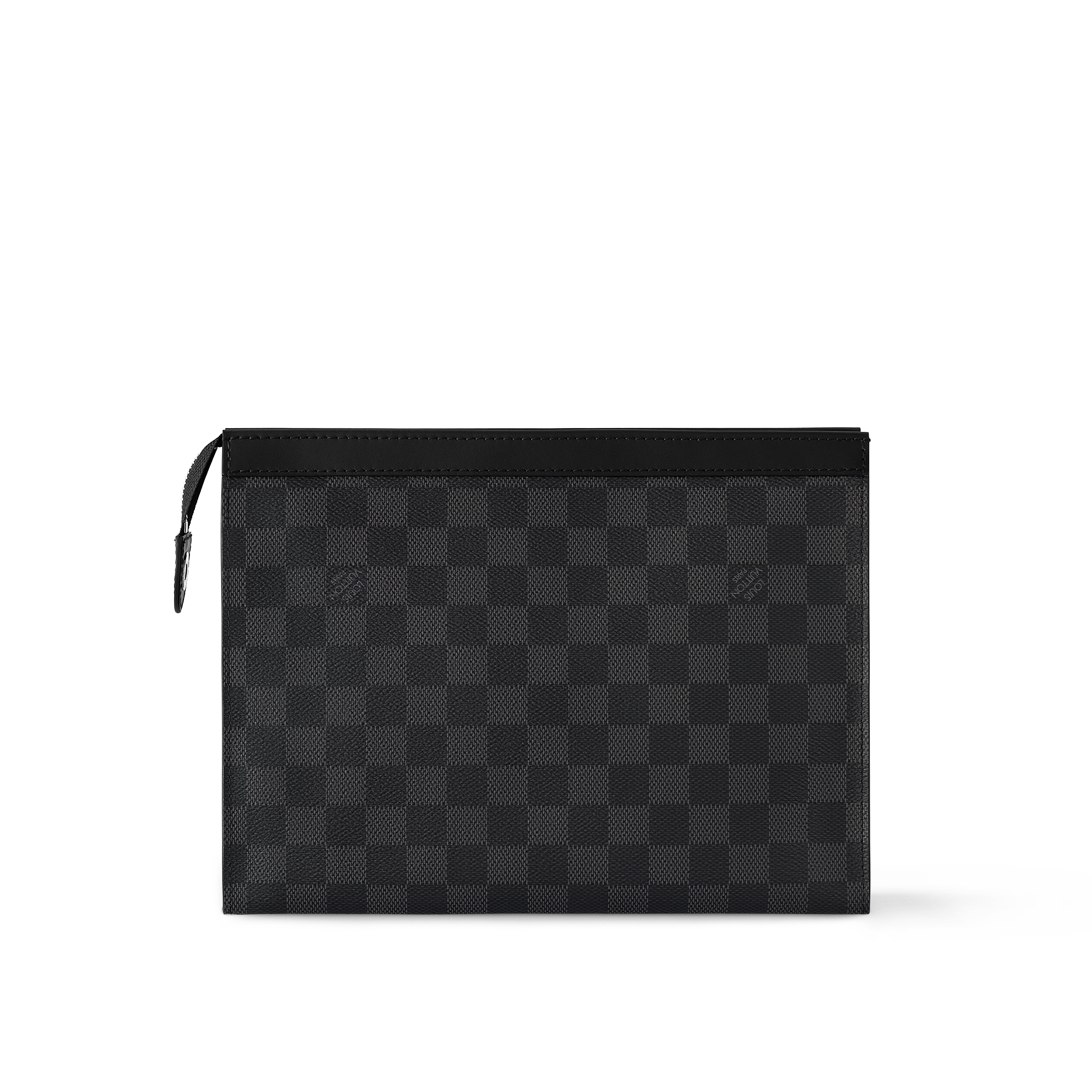 Pochette Voyage MM Damier Graphite 帆布 in 男士