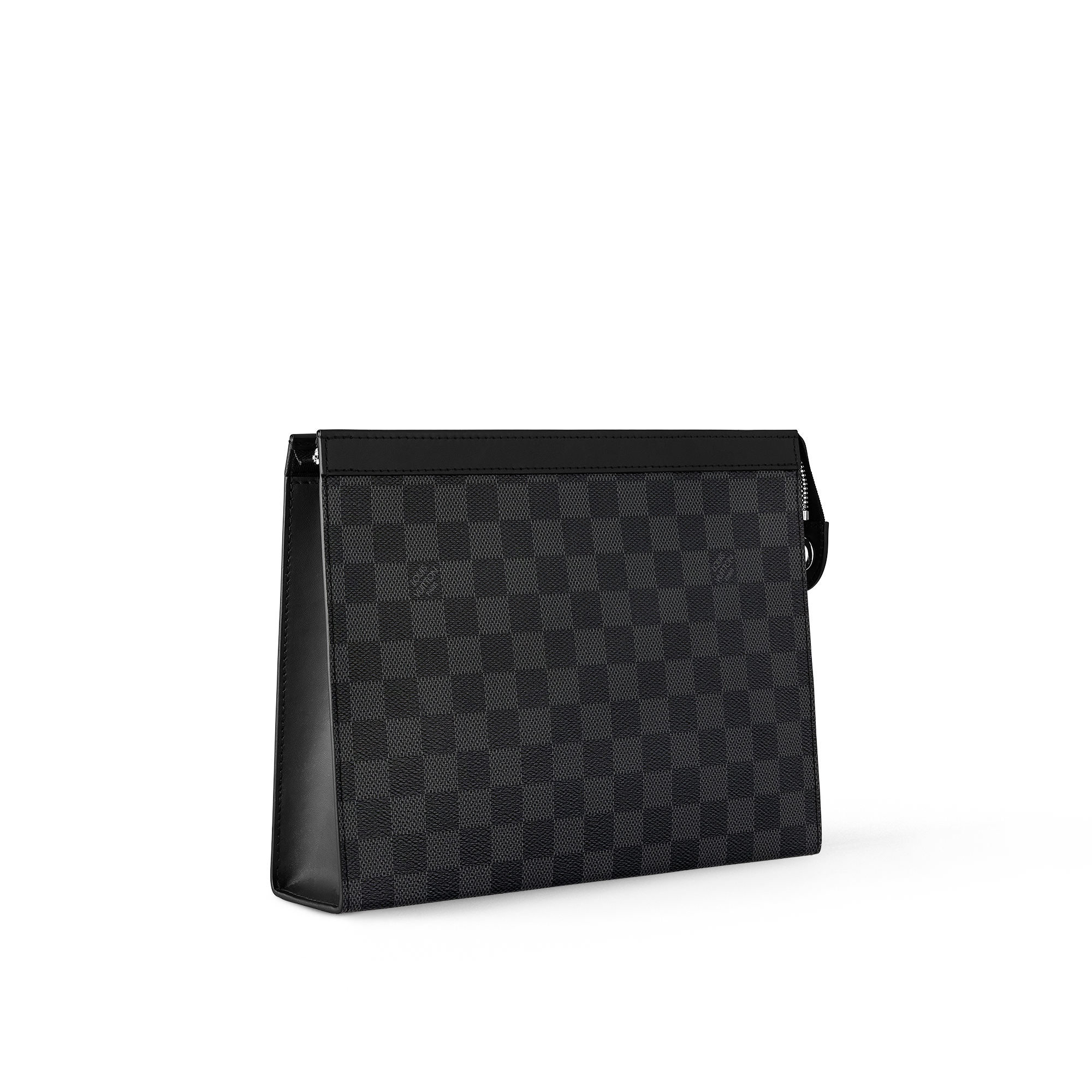 Pochette Voyage MM Damier Graphite 帆布 in 男士