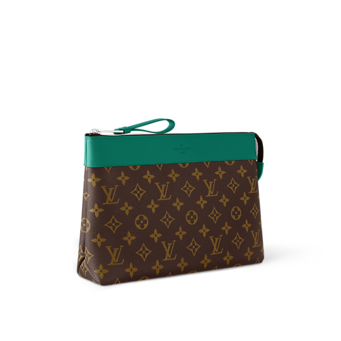 Pochette Voyage Souple Monogram Macassar in 精選禮品's 情人節男士精選禮品 } collections by Louis Vuitton (產品縮放)