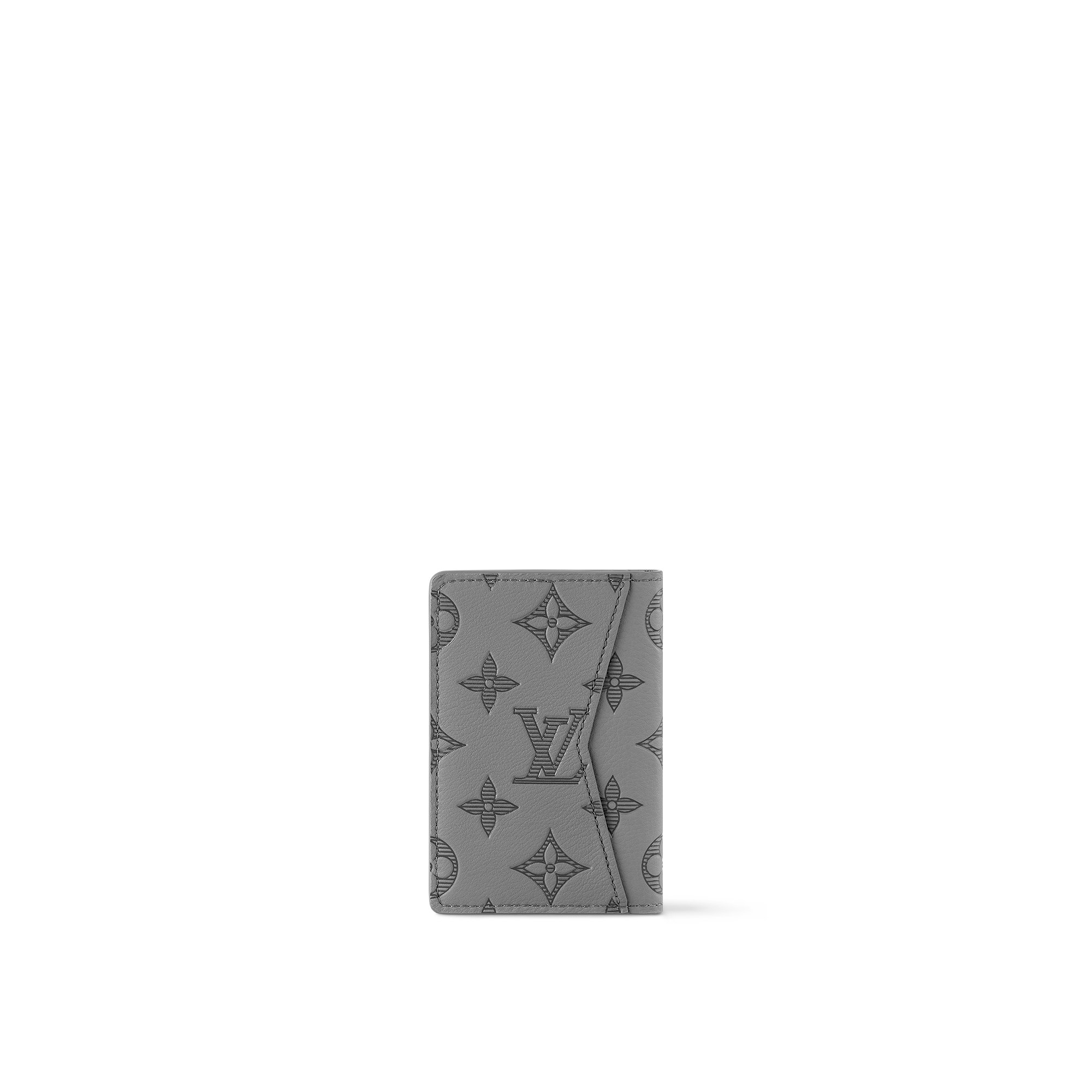 袋裝萬用錢包 Monogram Shadow 皮革 in 男士