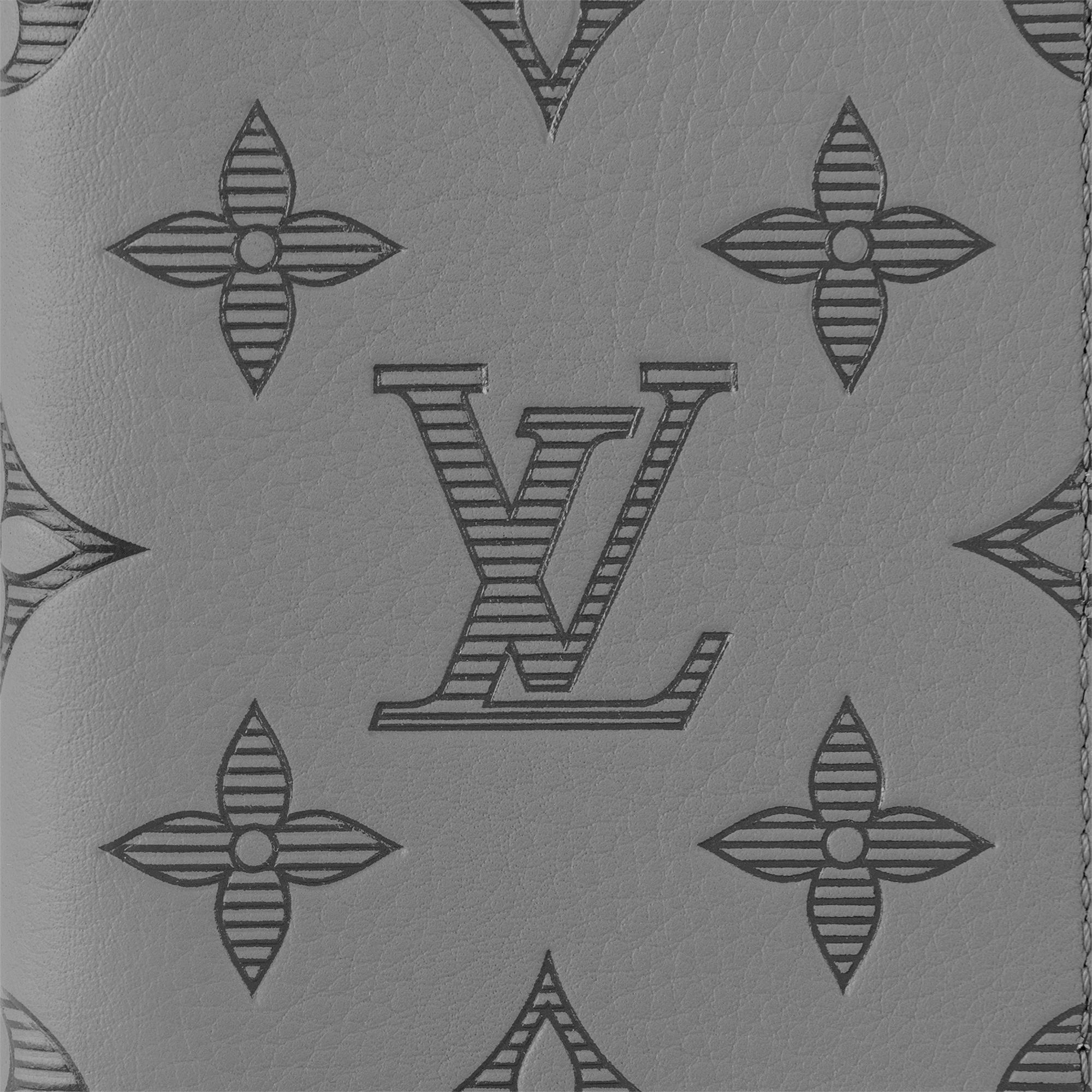 袋裝萬用錢包 Monogram Shadow 皮革 in 男士