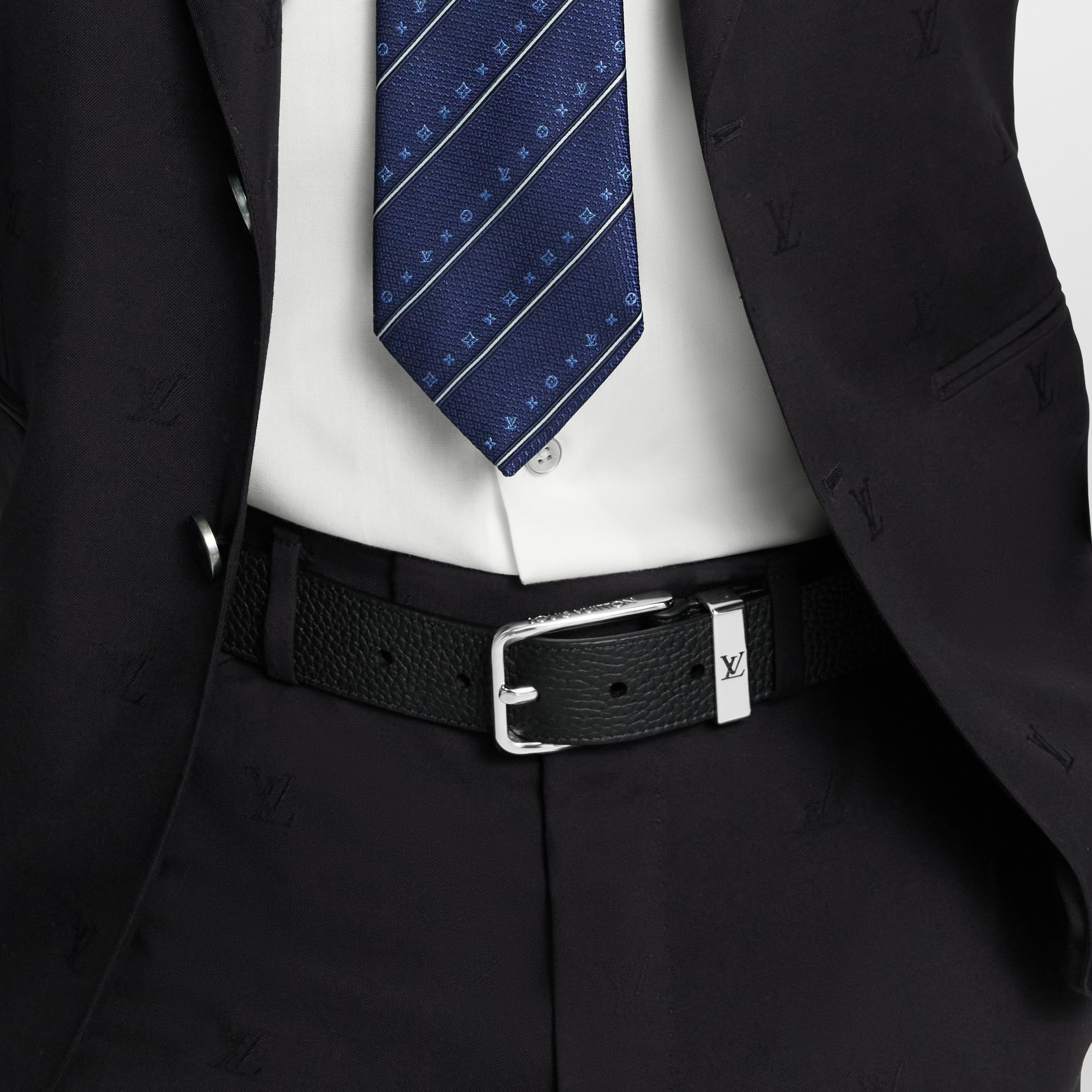 Pont Neuf 35毫米皮帶 Taurillon 皮革 in 男士