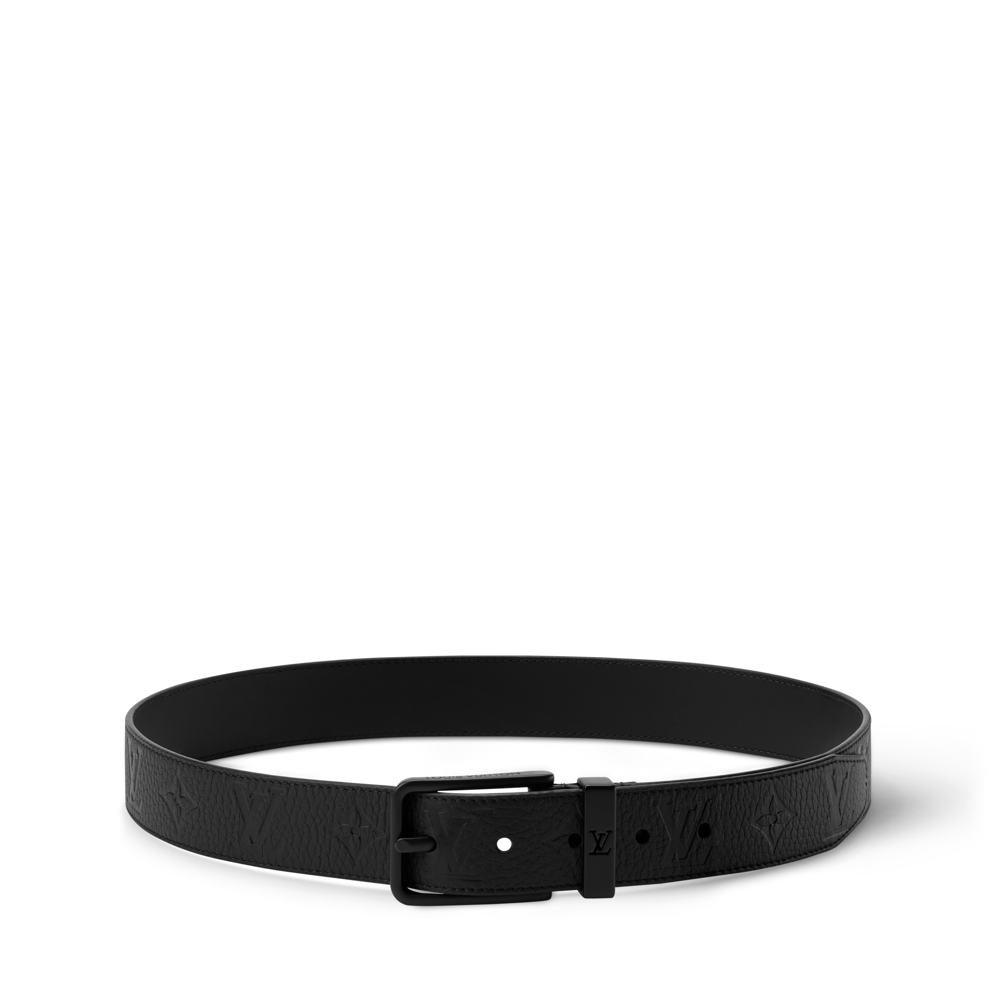 Pont Neuf Taurillon Monogram 35毫米皮帶  in 男士