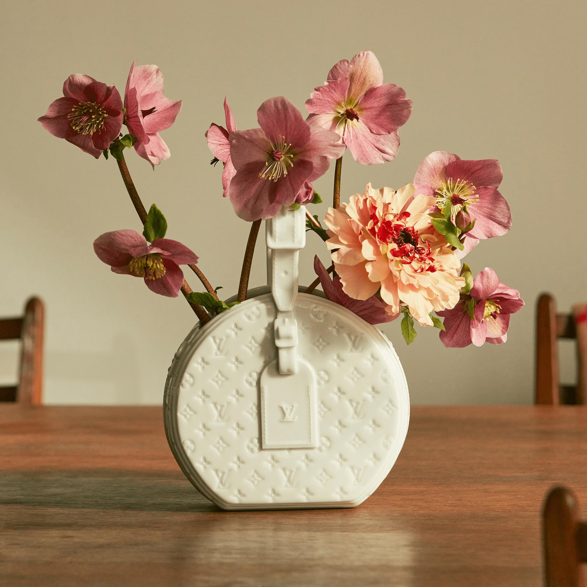 Petite Boite Chapeau 陶瓷花瓶 Monogram 帆布 in 行李箱、旅行用品及家居精品