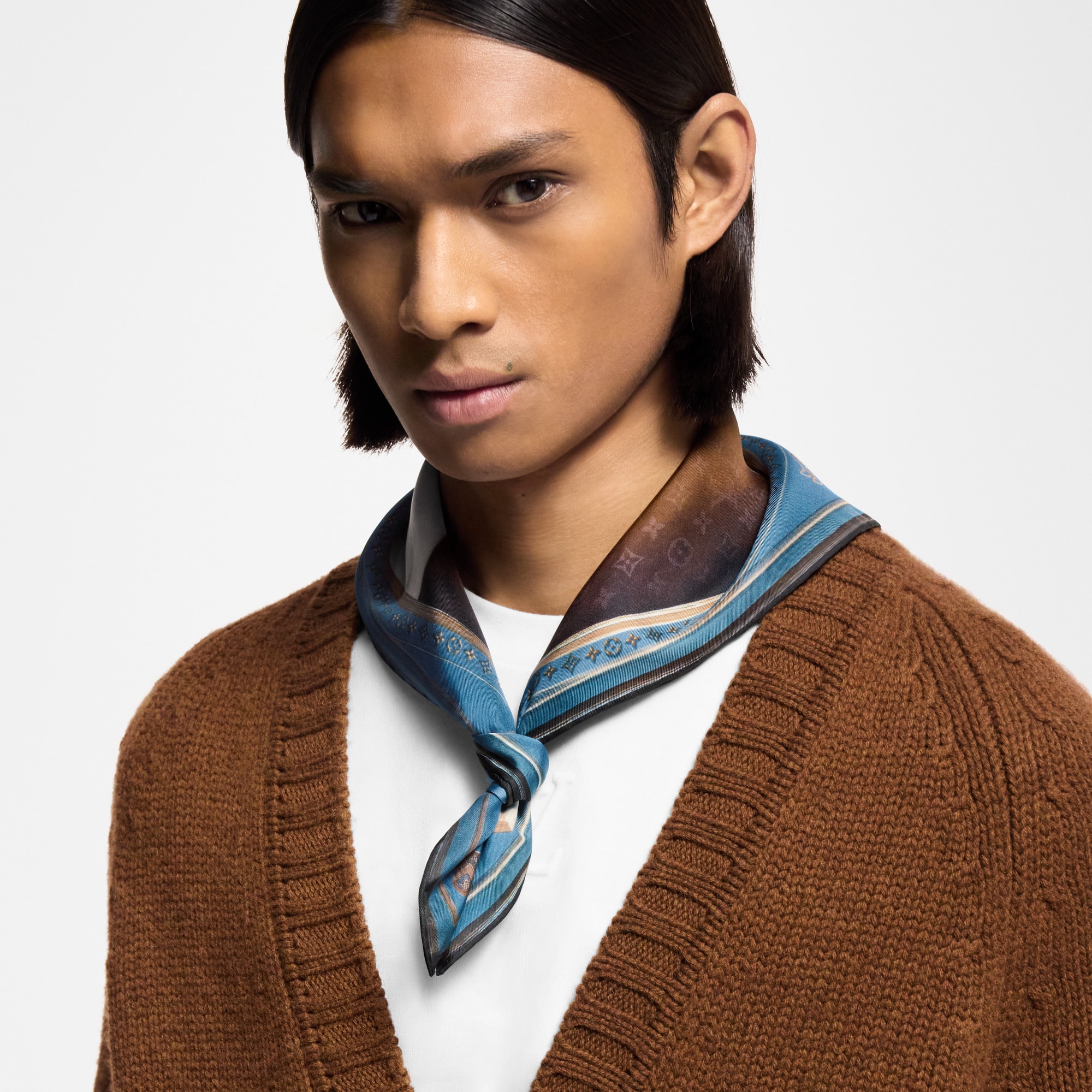 Portrait of a Dog 方巾 . in 男士