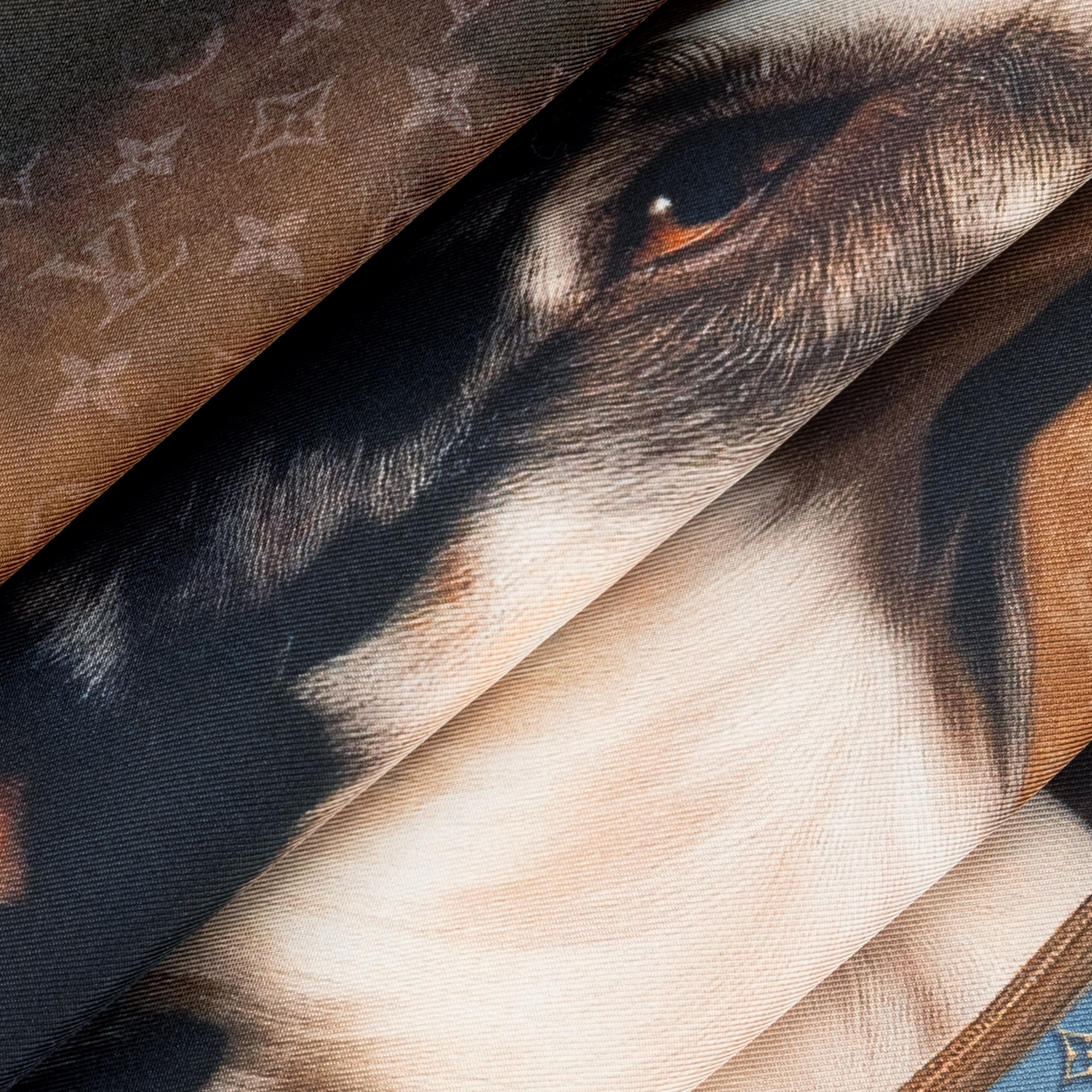 Portrait of a Dog 方巾 . in 男士
