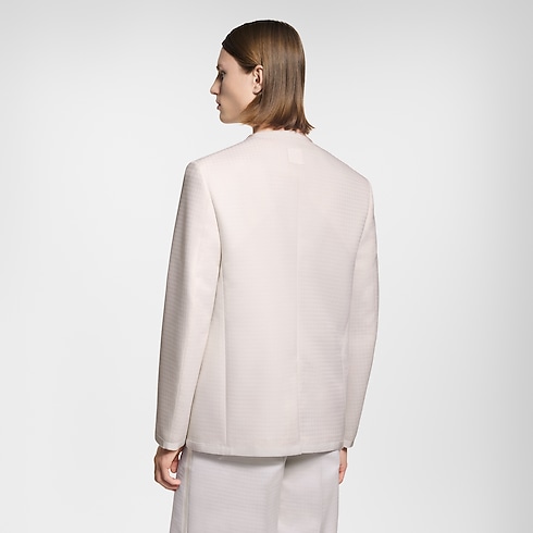 無領羊毛學院風外套 in 男士's 時裝系列 大衣與夾克 collections by Louis Vuitton (產品縮放)