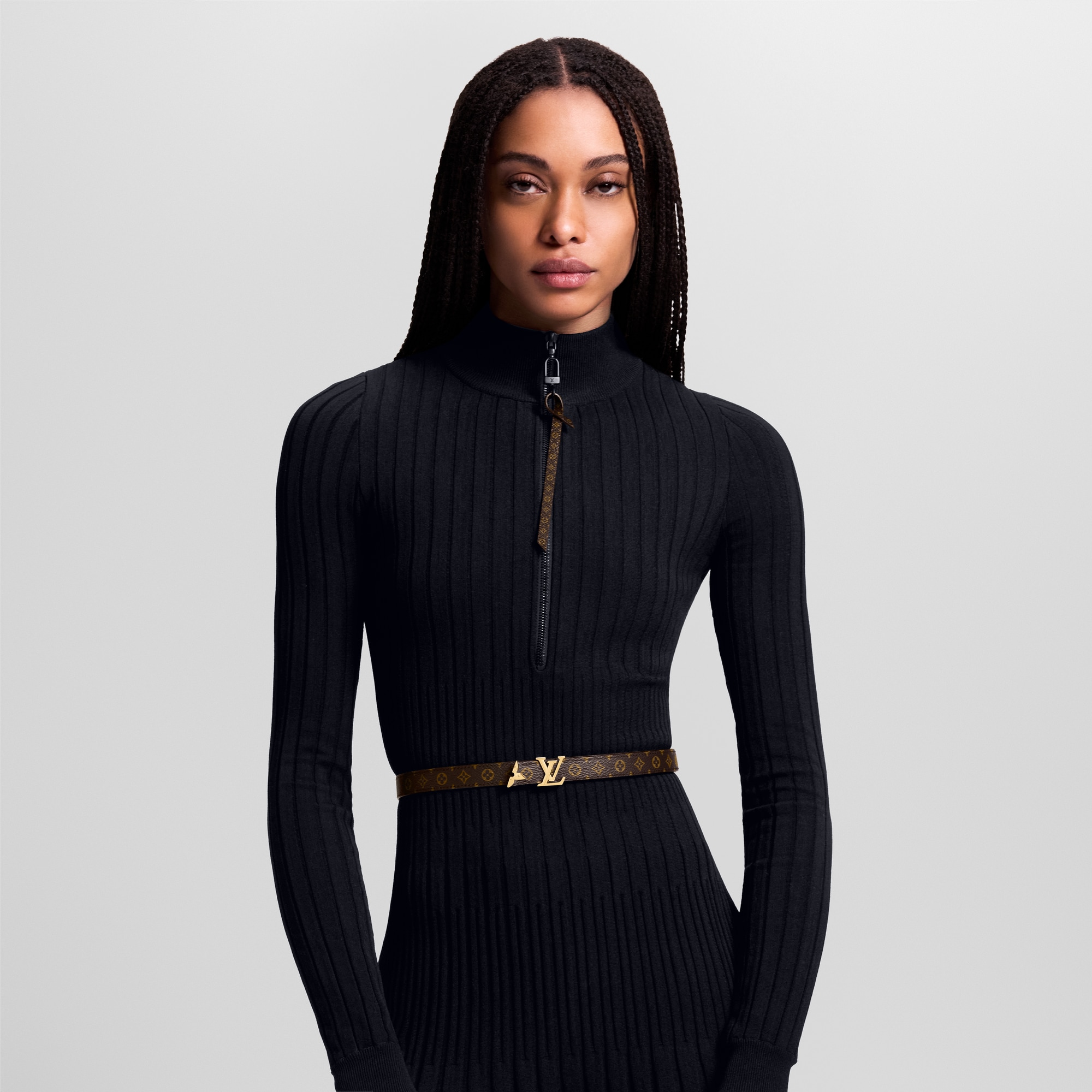 Pretty LV 20毫米雙面皮帶 Monogram 帆布 in 女士