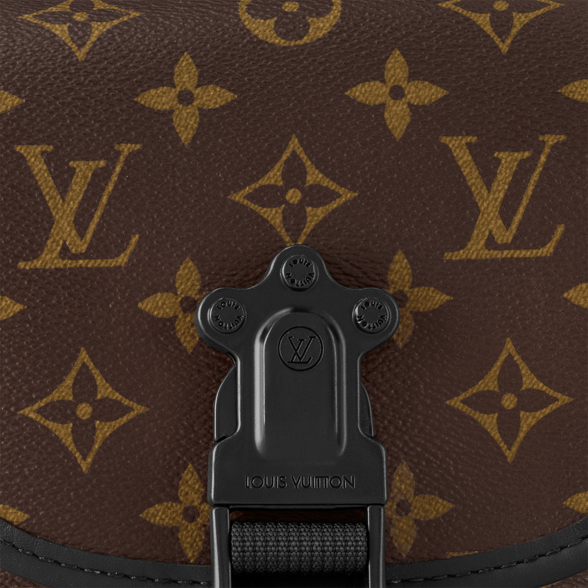 Quest 郵差包 Monogram Macassar 帆布 in 男士