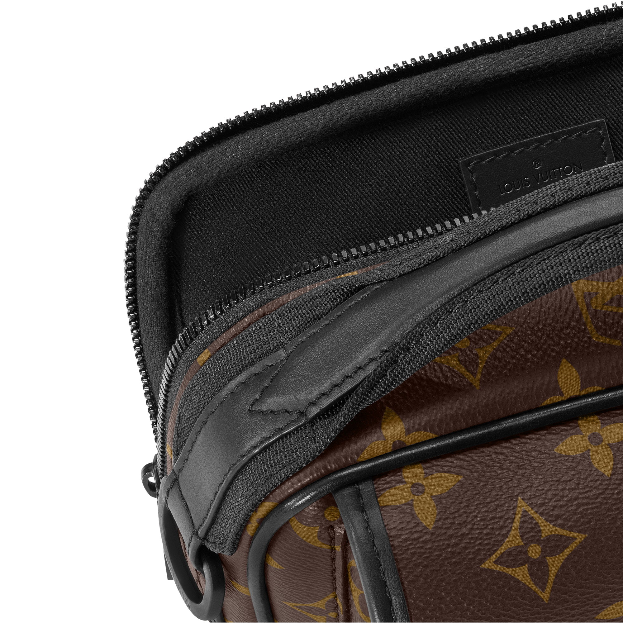 Quest 郵差包 Monogram Macassar 帆布 in 男士