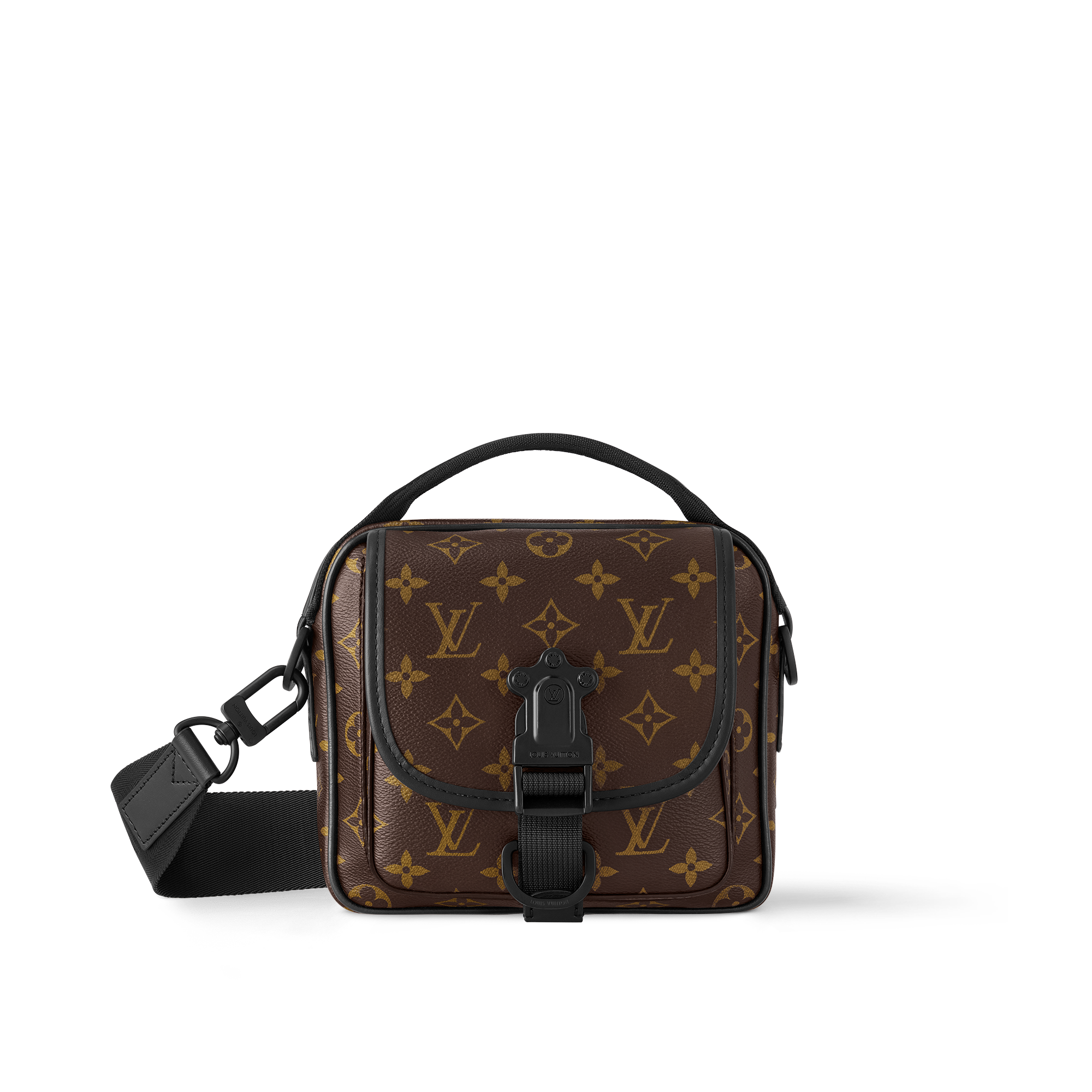 Quest 郵差包 Monogram Macassar 帆布 in 男士