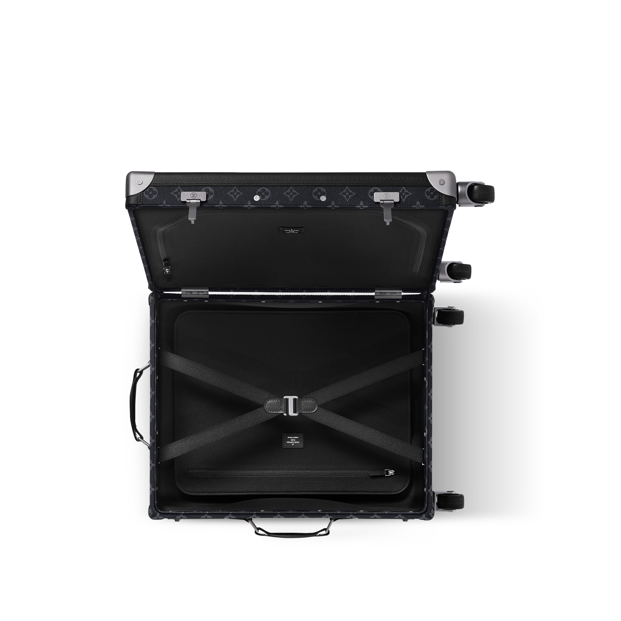 Rolling Trunk Monogram Eclipse 帆布 in 男士