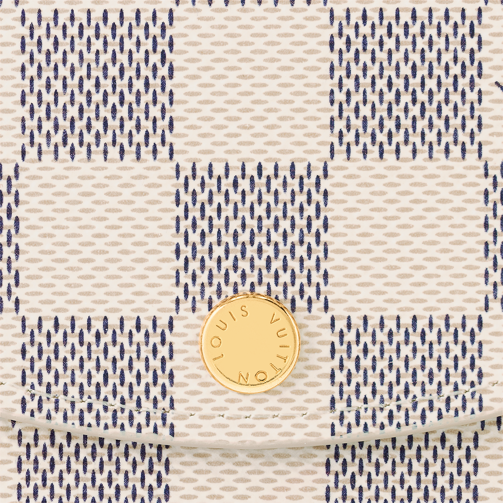 Rosalie 零錢包 Damier Azur 帆布 in 女士