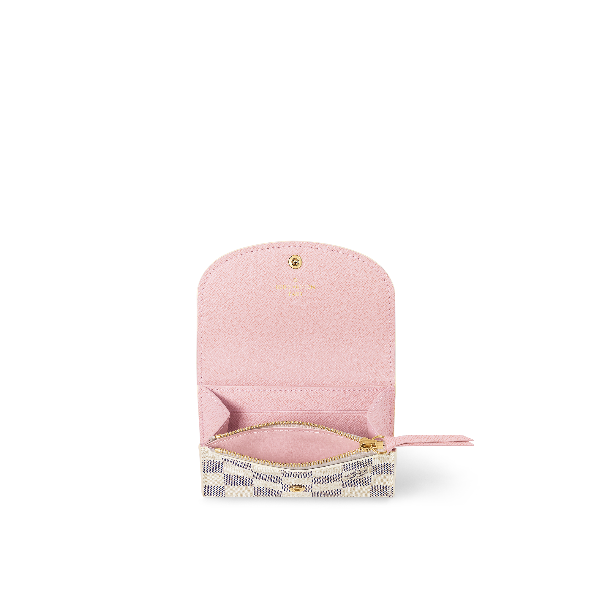 Rosalie 零錢包 Damier Azur 帆布 in 女士