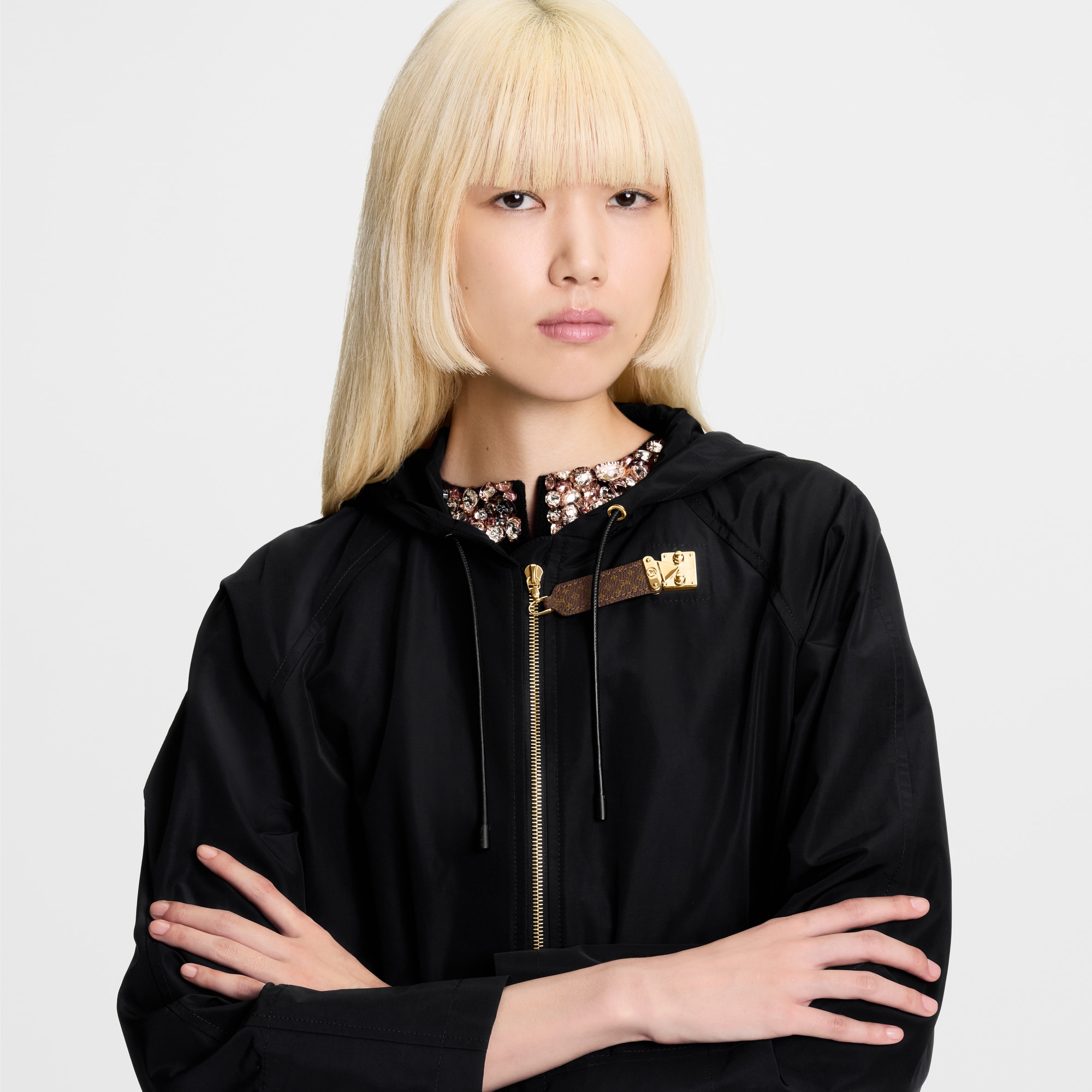 S-Lock鎖扣連帽外套  in 女士