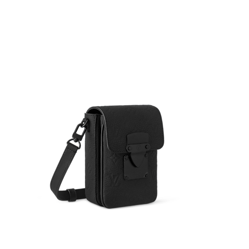 S-Lock 直式隨身錢包 Monogram Taurillon 皮革 in 男士's 皮件系列 All Collections collections by Louis Vuitton (產品縮放)