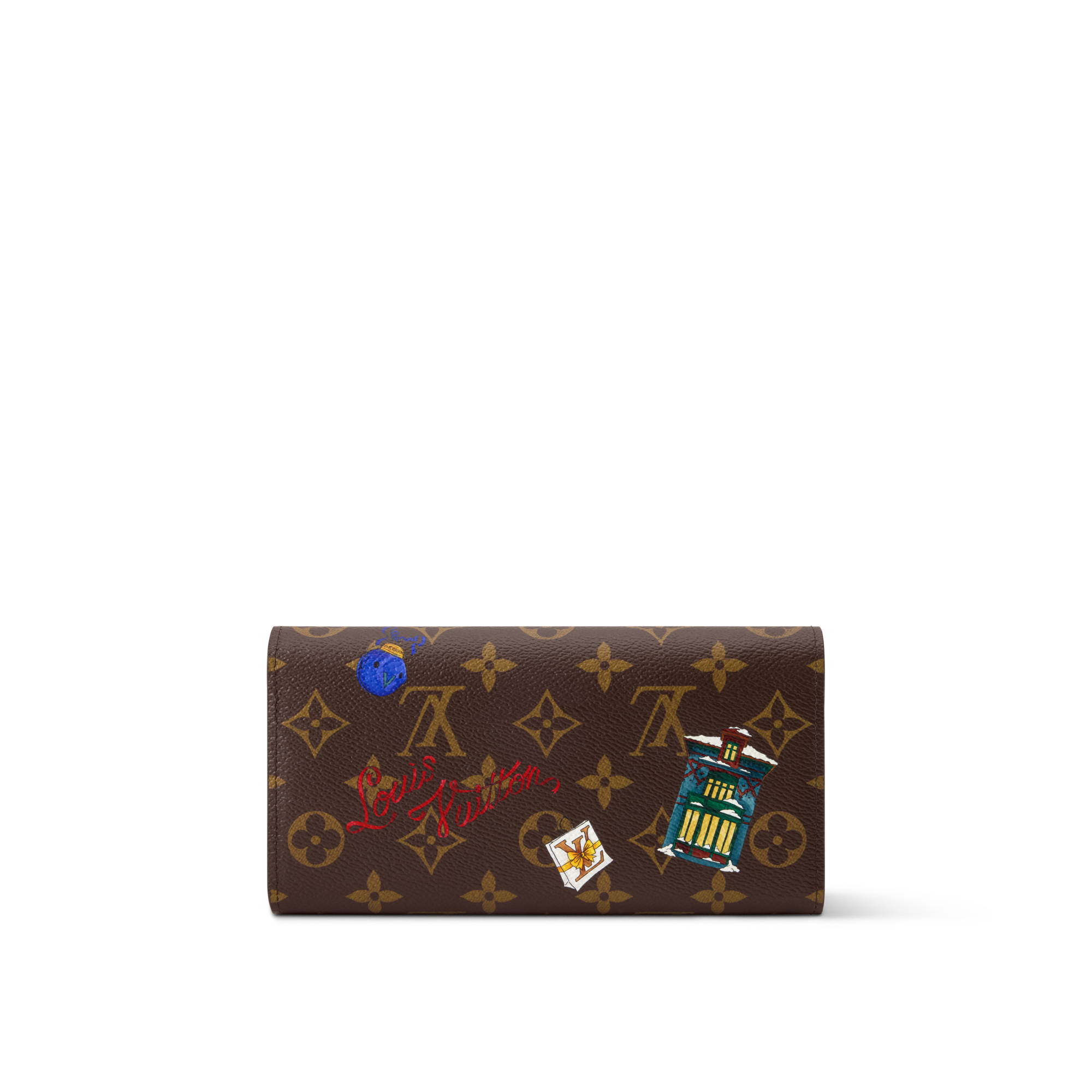 Sarah 錢包 Monogram 帆布 in 女士