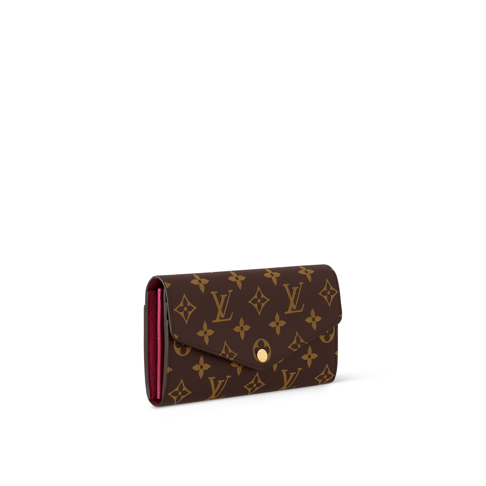Sarah 錢包 Monogram 帆布 in 女士