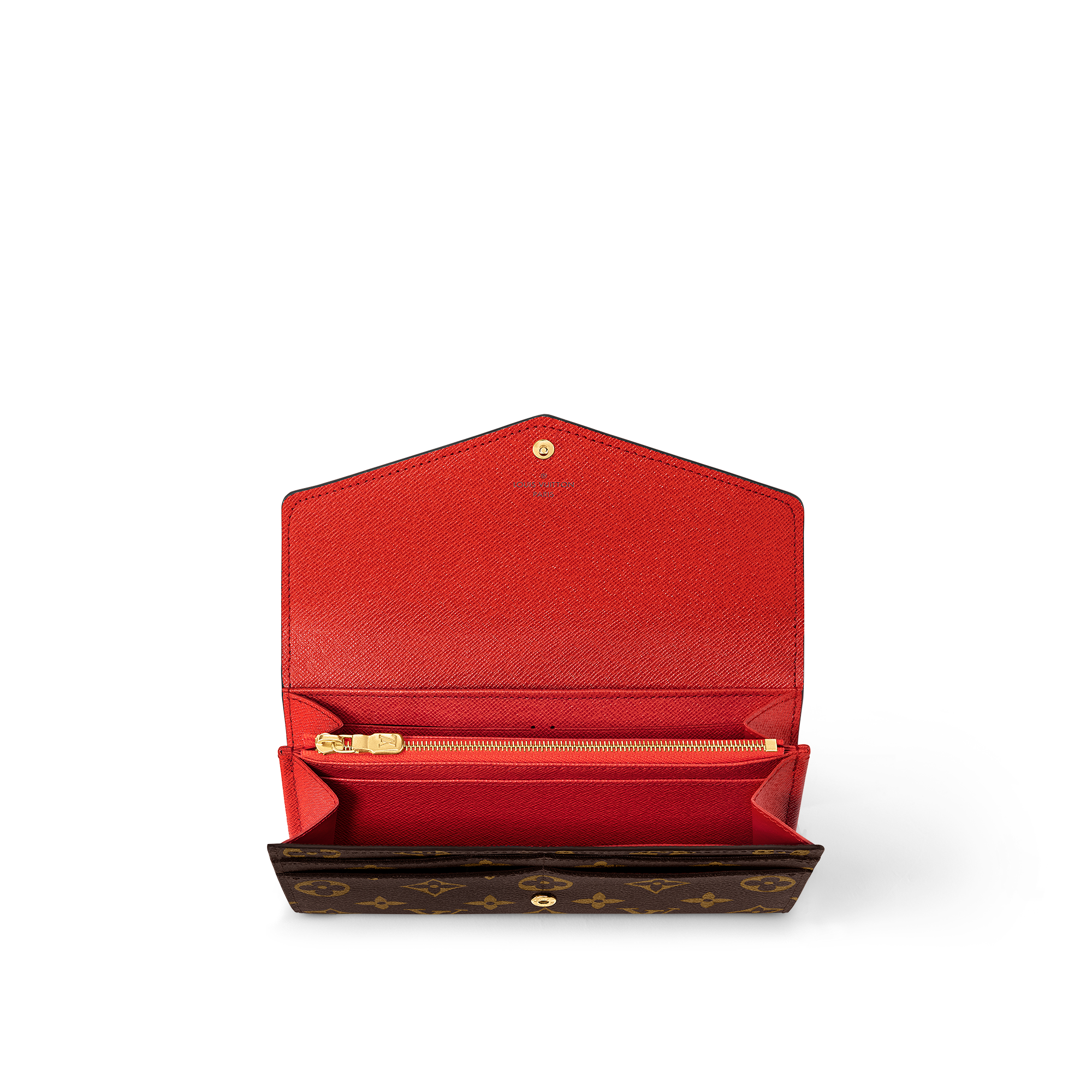 Sarah 錢包 Monogram 帆布 in 女士