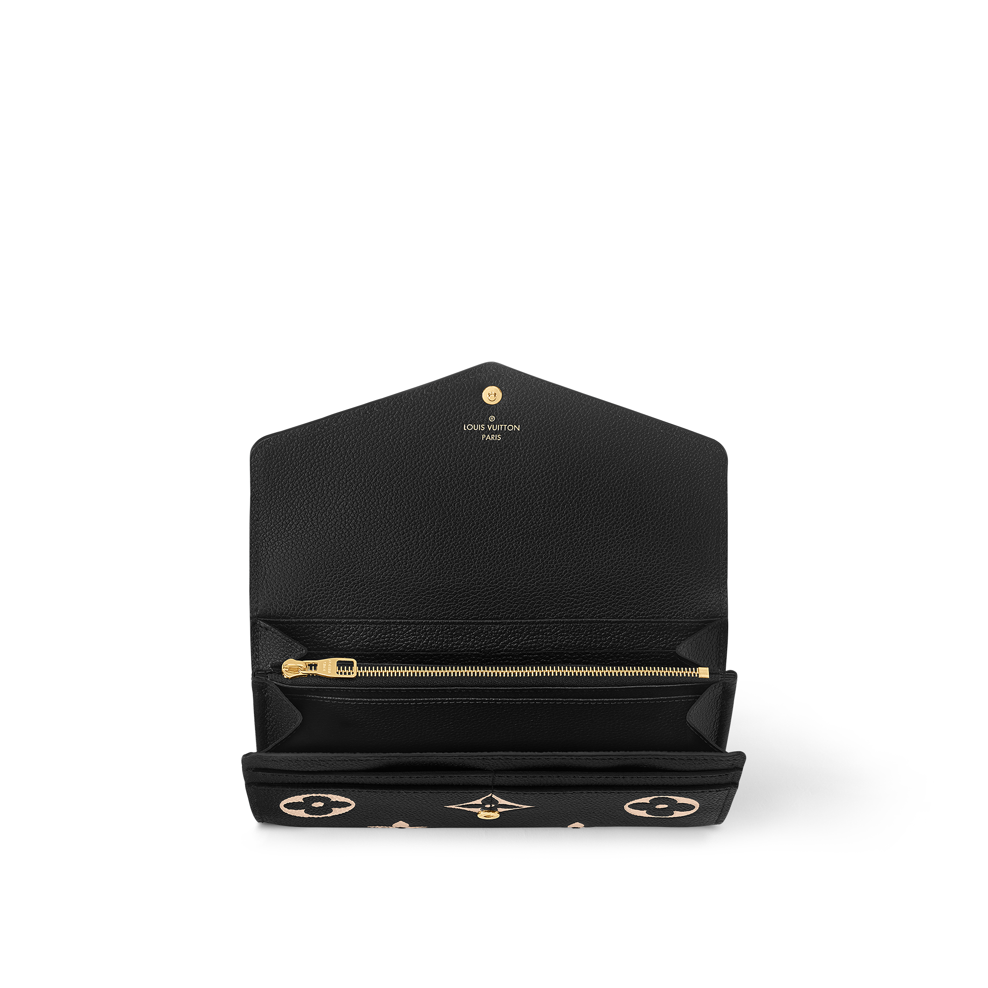 Sarah 錢包 雙色 Monogram Empreinte 皮革 in 女士