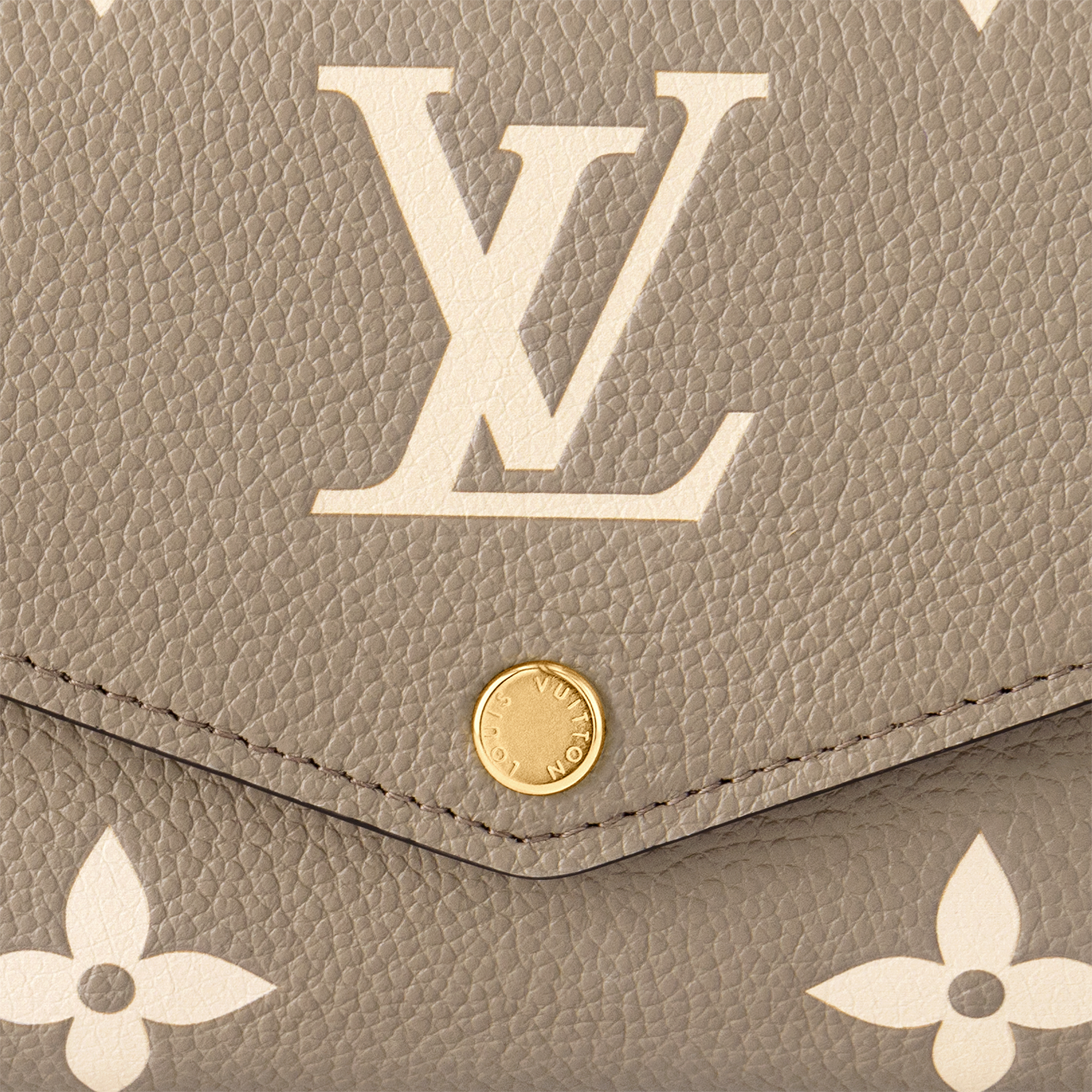 Sarah 錢包 雙色 Monogram Empreinte 皮革 in 女士