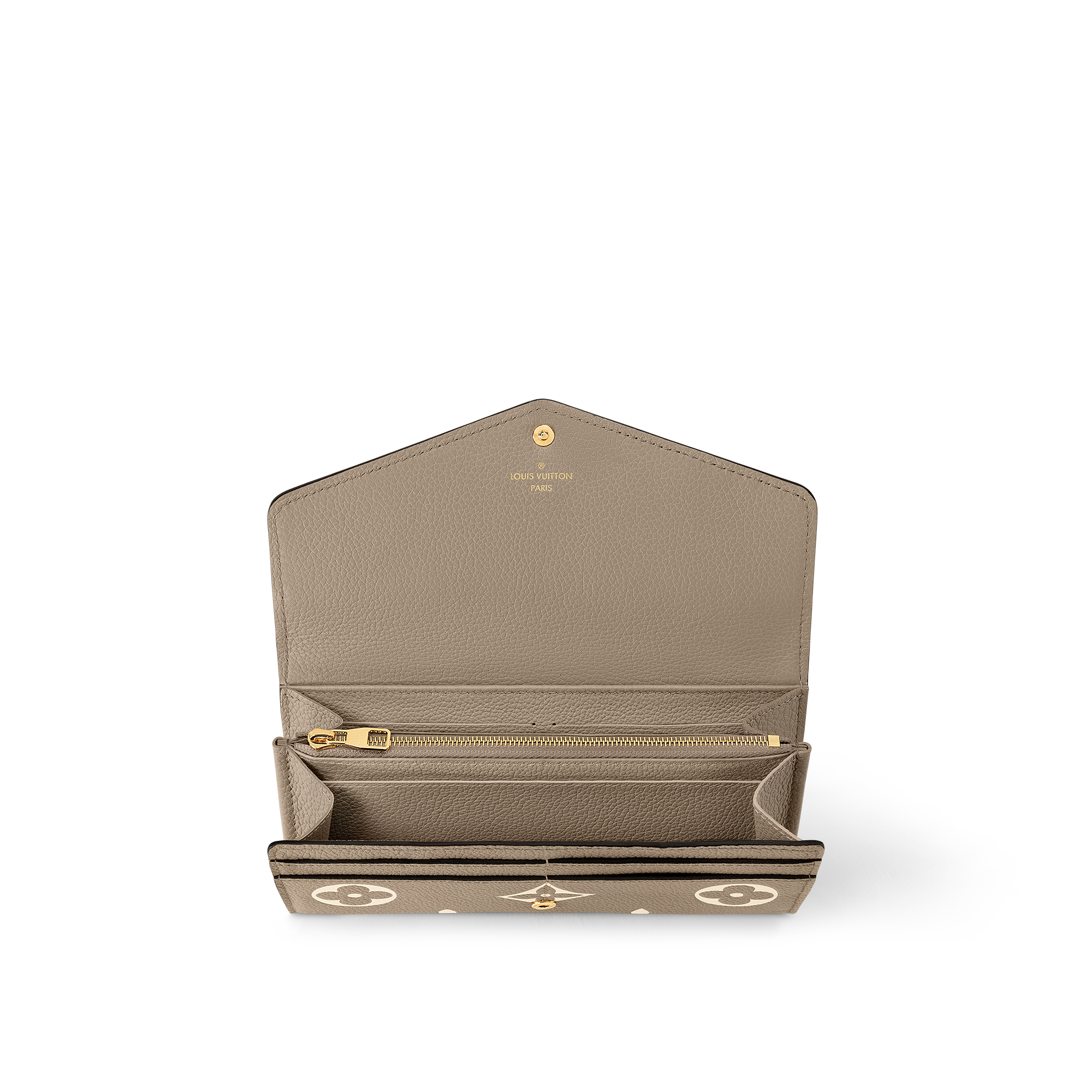 Sarah 錢包 雙色 Monogram Empreinte 皮革 in 女士