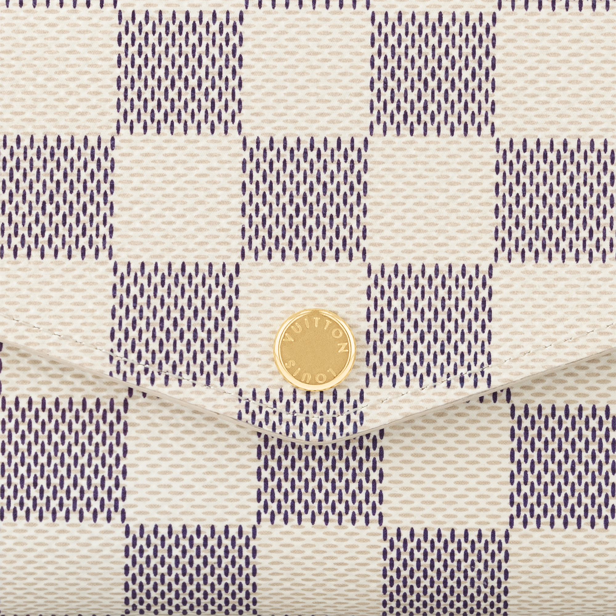 Sarah 錢包 Damier Azur 帆布 in 女士