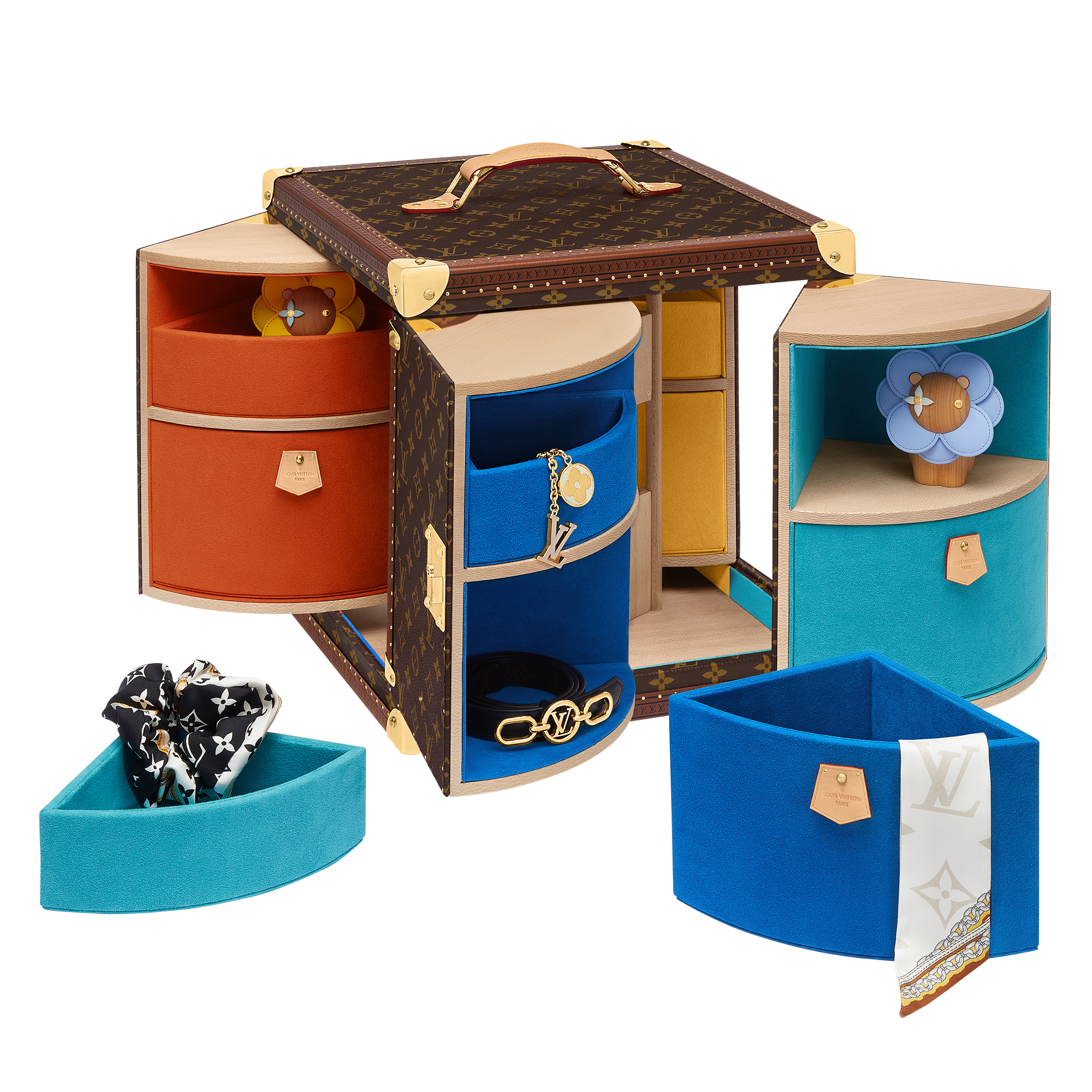Secret Box Monogram 帆布 in 行李箱、旅行用品及家居精品