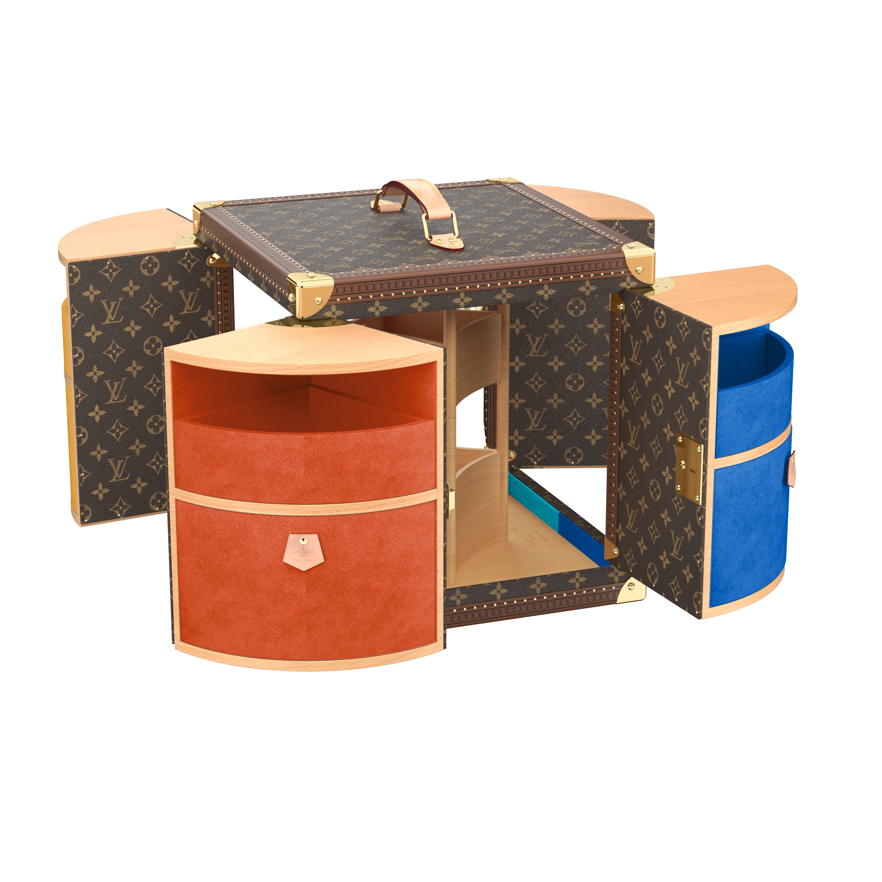Secret Box Monogram 帆布 in 行李箱、旅行用品及家居精品