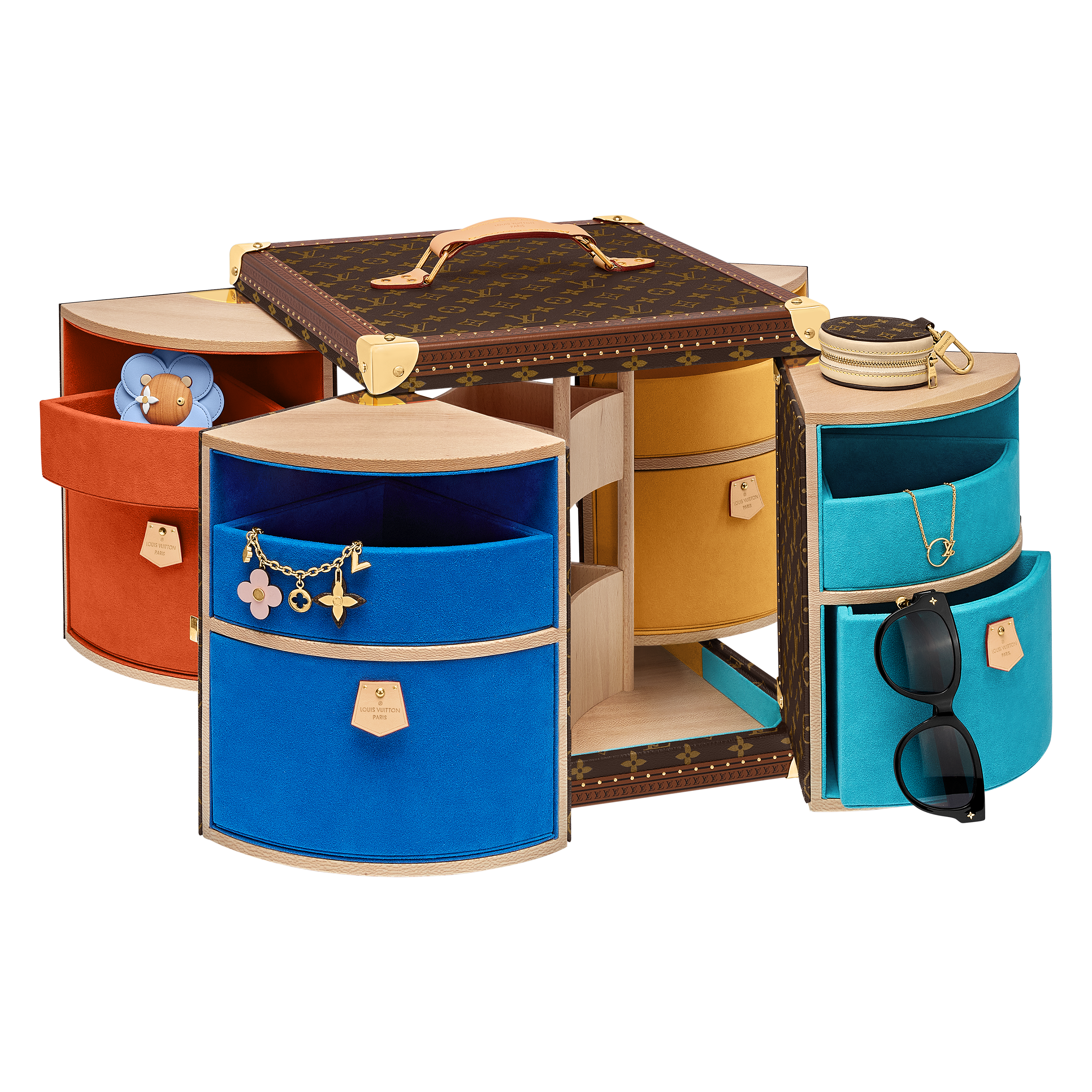 Secret Box Monogram 帆布 in 行李箱、旅行用品及家居精品