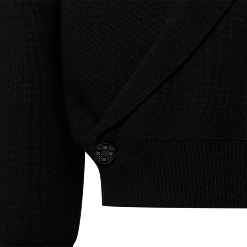 披肩領針織外套 in 男士's 時裝系列 時裝總覽 collections by Louis Vuitton (產品縮放)