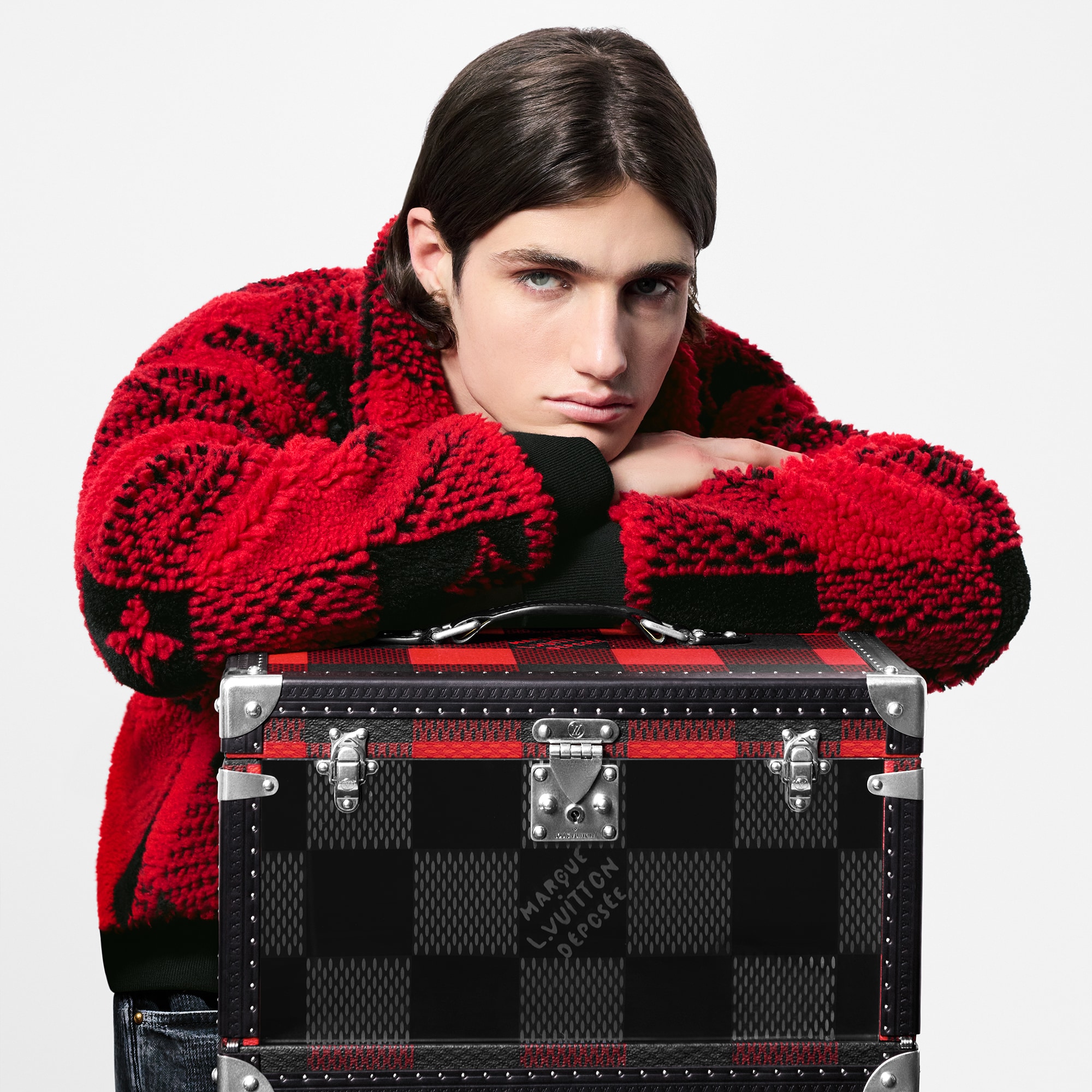 Shoe Box Damier Buffalo Damier Other in 行李箱、旅行用品及家居精品