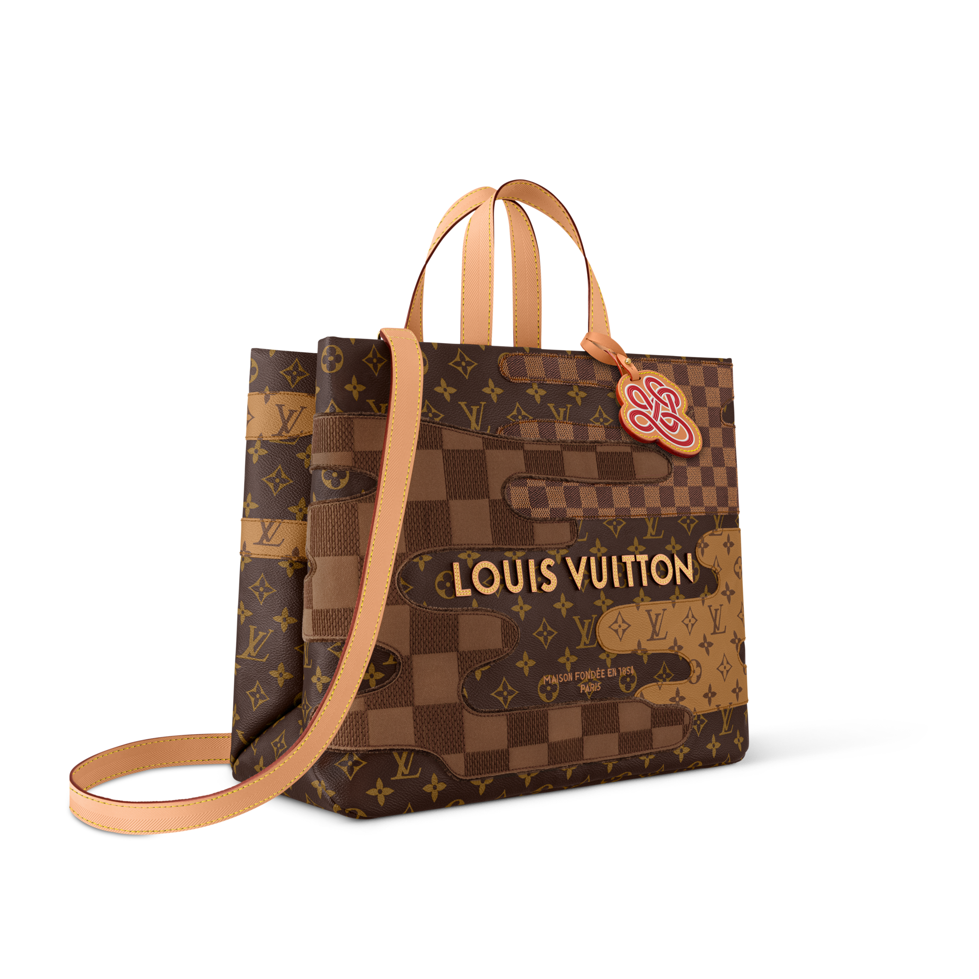 Shopper Tote MM 其他 Monogram 帆布 in 時尚包包及小型皮件