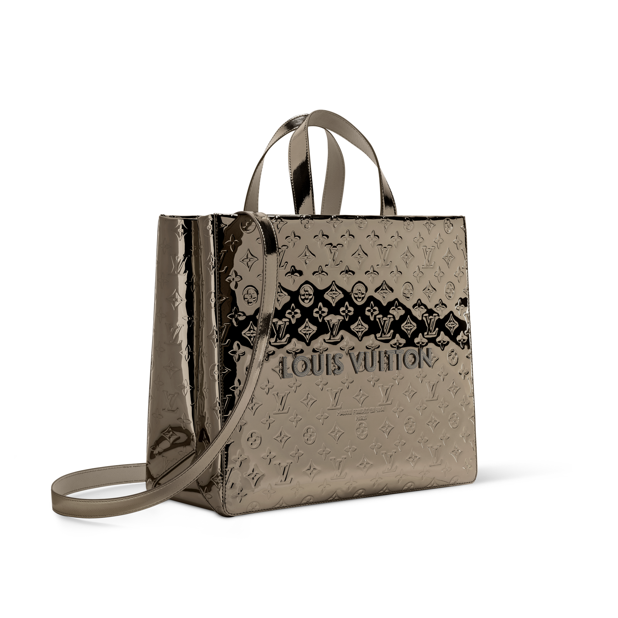 Shopper Tote MM Monogram Other 帆布 in 時尚包包及小型皮件
