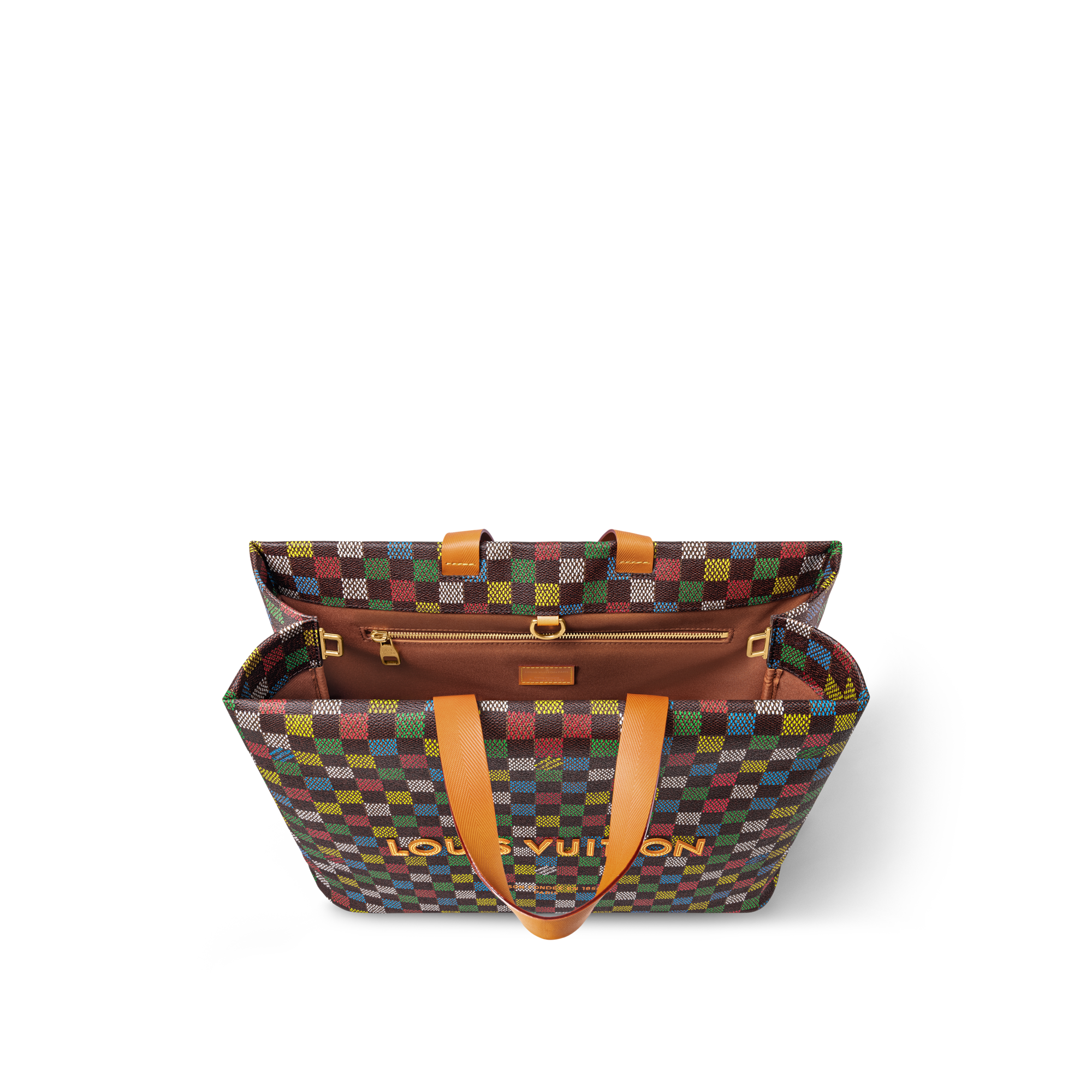 Shopper Tote MM Damier Ebène 帆布 in 時尚包包及小型皮件