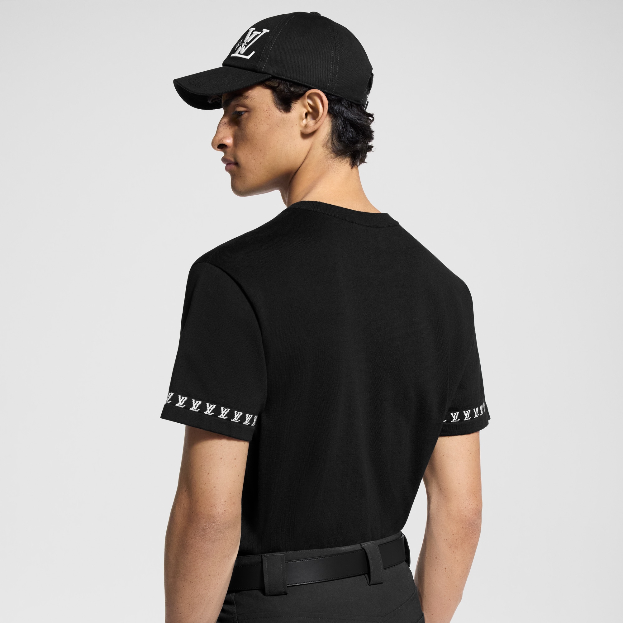 短袖棉質圓領上衣  in 男士