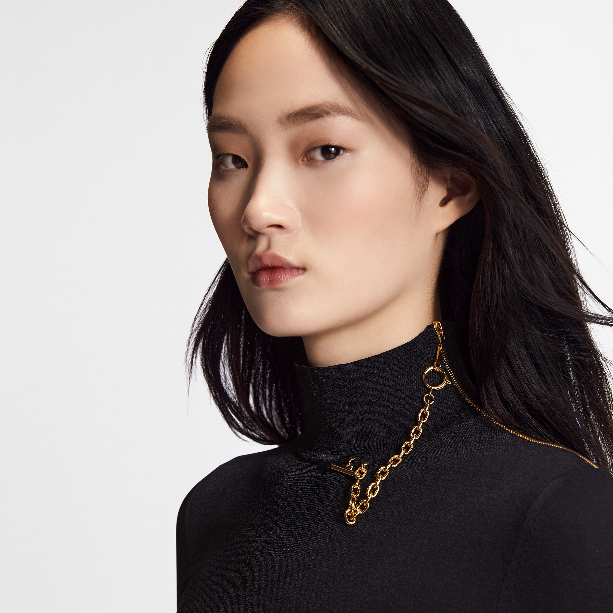 肩位細節樽領毛衣  in 女士