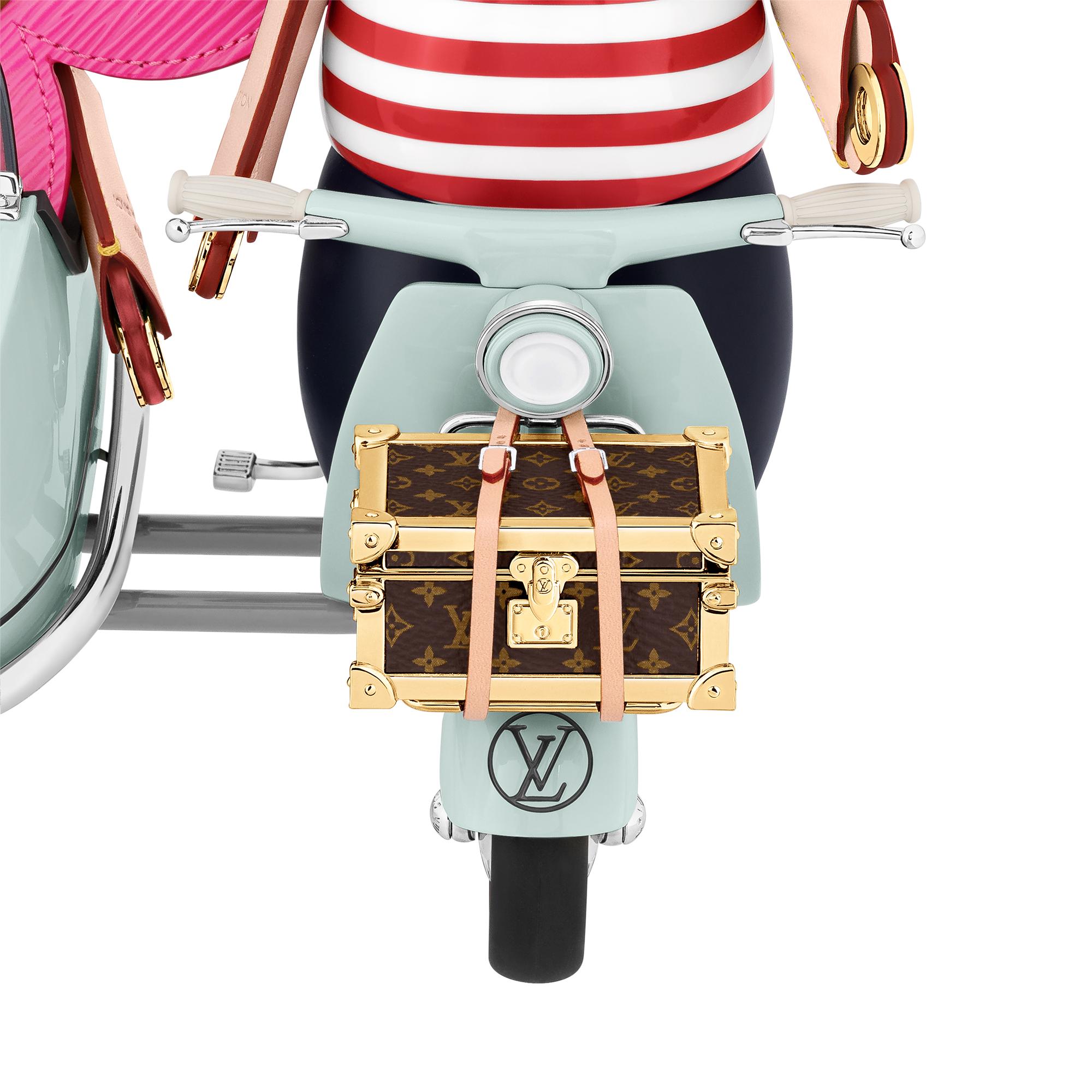 Side Car Vivienne & Gaston 玩偶 Epi 皮革 in 行李箱、旅行用品及家居精品