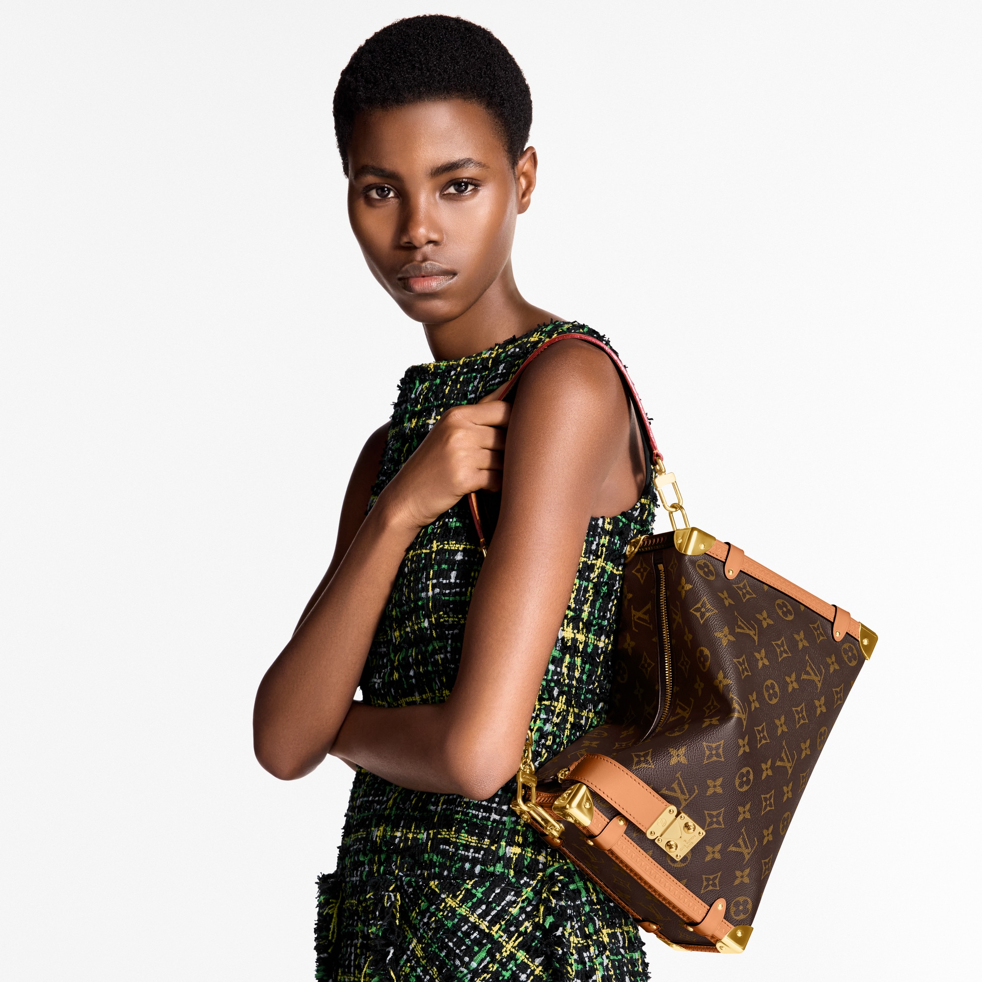 Side Trunk GM Monogram 帆布 in 時尚包包及小型皮件