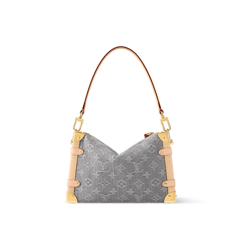 Side Trunk MM Monogram Denim in 時尚包包及小型皮件's 女士時尚包包 LV Icons collections by Louis Vuitton (產品縮放)