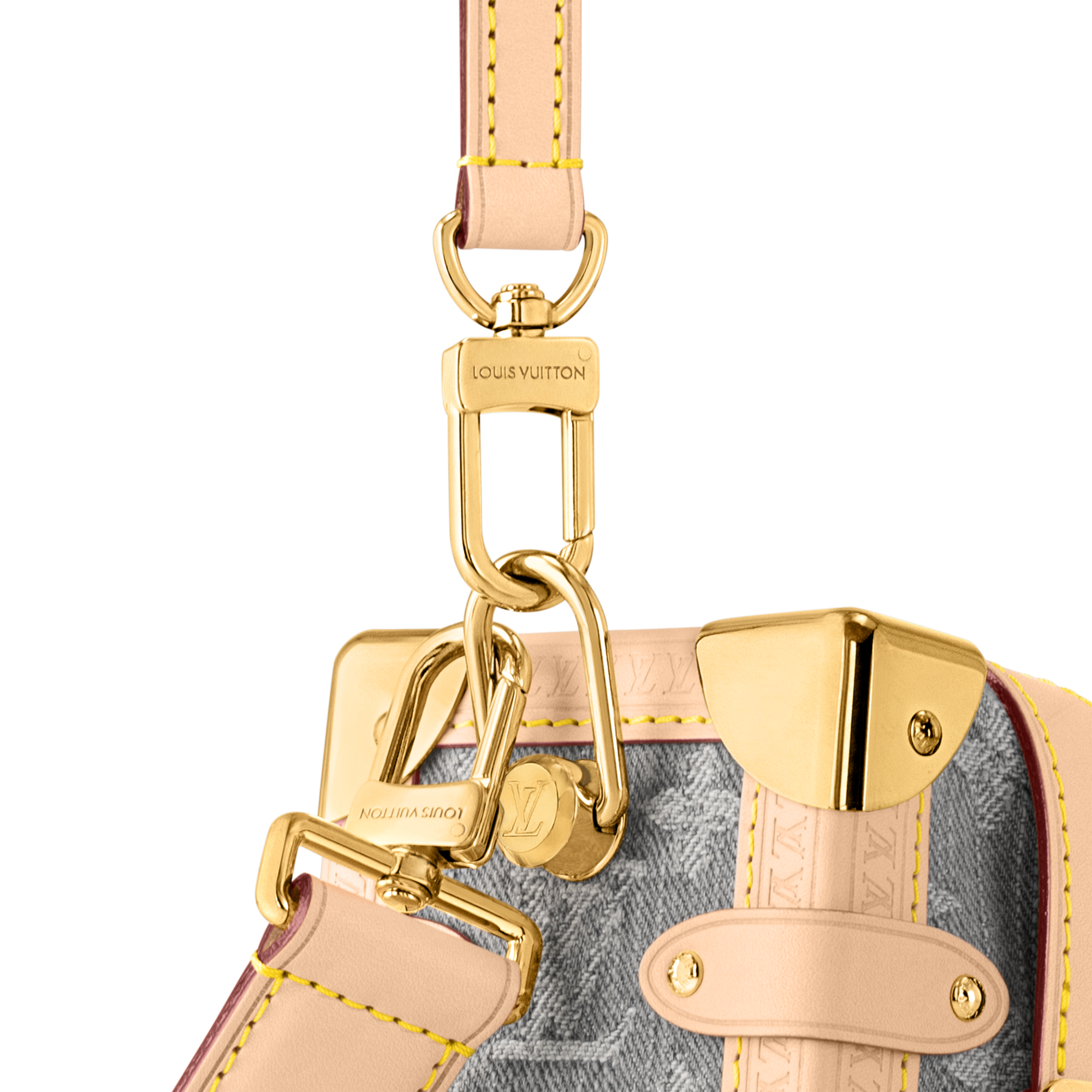 Side Trunk MM Monogram Denim in 時尚包包及小型皮件