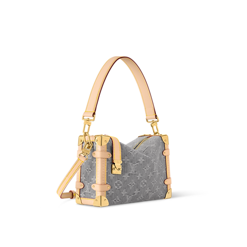Side Trunk MM Monogram Denim in 時尚包包及小型皮件's 女士時尚包包 LV Icons collections by Louis Vuitton (產品縮放)