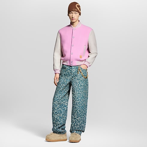 標誌皮革學院風外套 in 男士's 時裝系列 大衣與夾克 collections by Louis Vuitton (產品縮放)