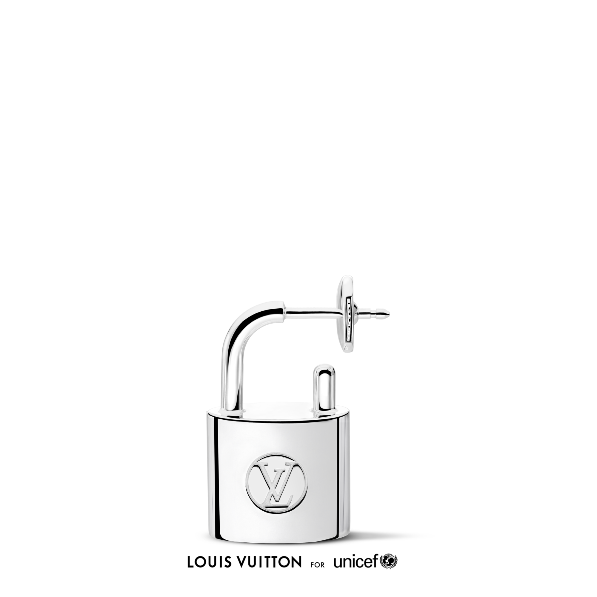 Silver Lockit 單枚純銀耳環  in 珠寶系列