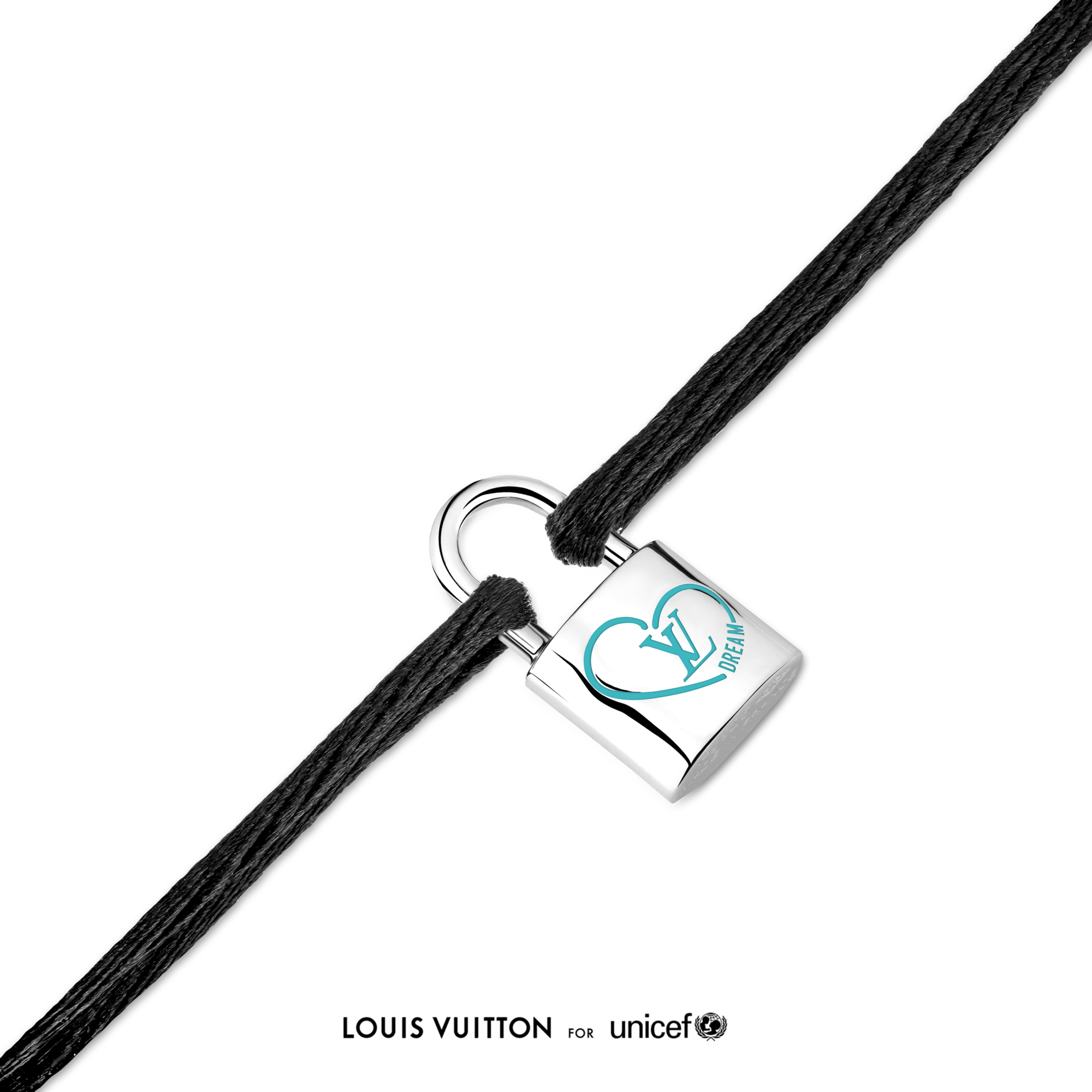 Silver Lockit x Felix 手環 - 配純銀、藍色亮漆及聚酯纖維手繩  in 珠寶系列