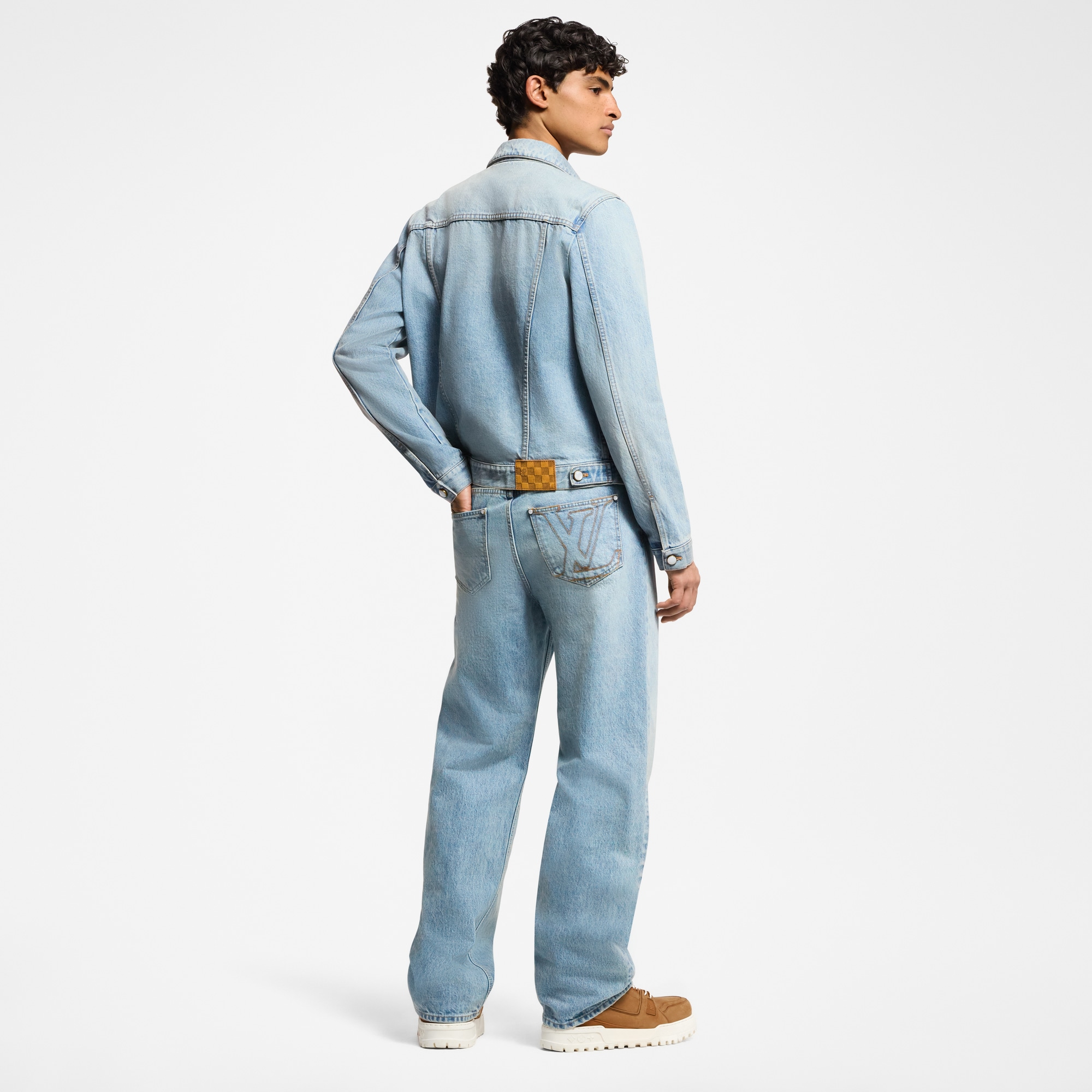 溜冰服版型牛仔褲  in 男士