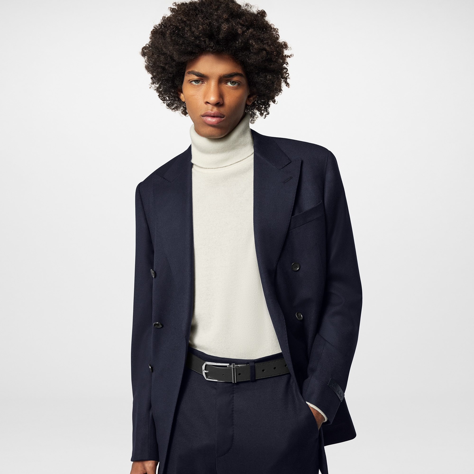 Slender 35毫米雙面皮帶 其他皮革 in 男士