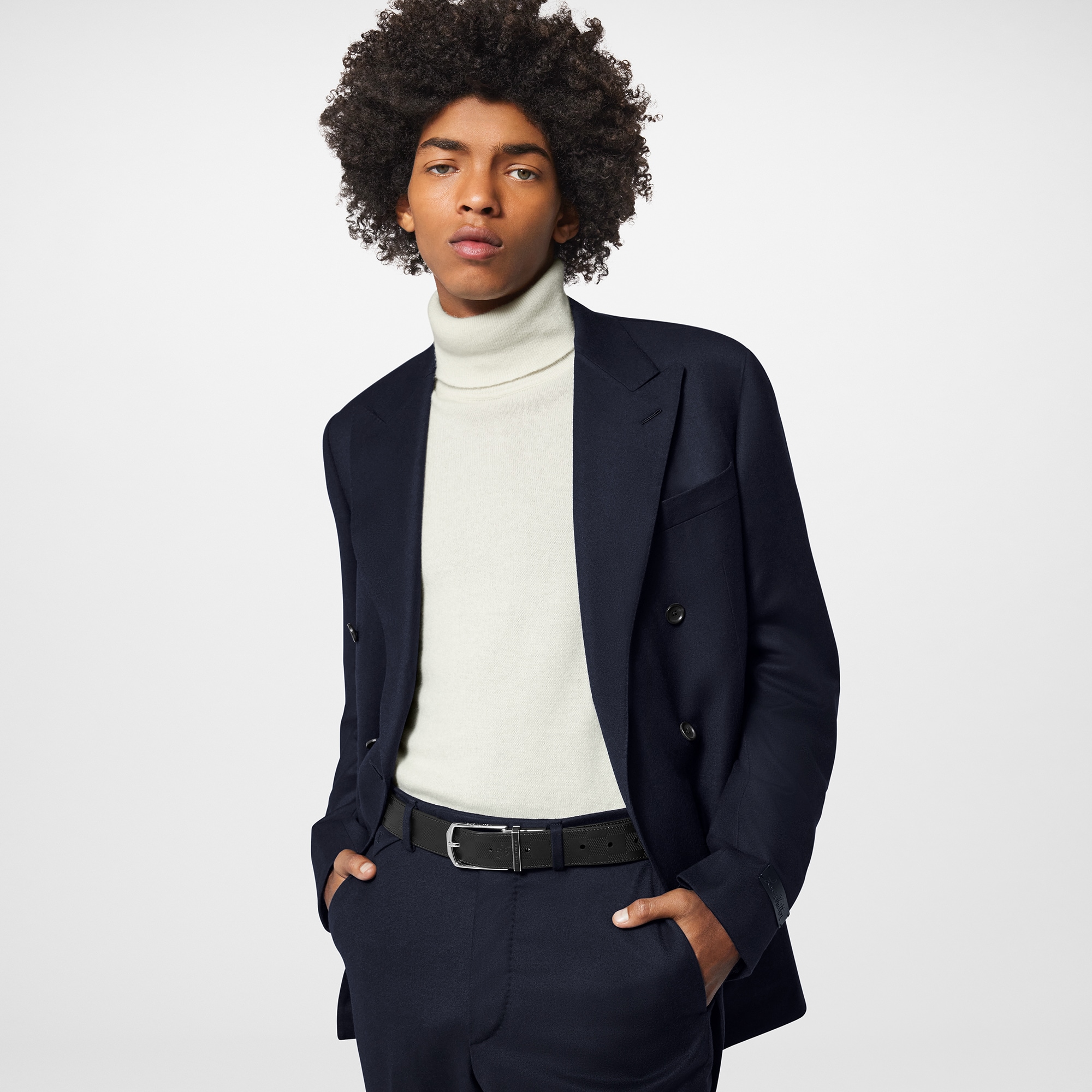 Slender 35毫米雙面皮帶 其他皮革 in 男士