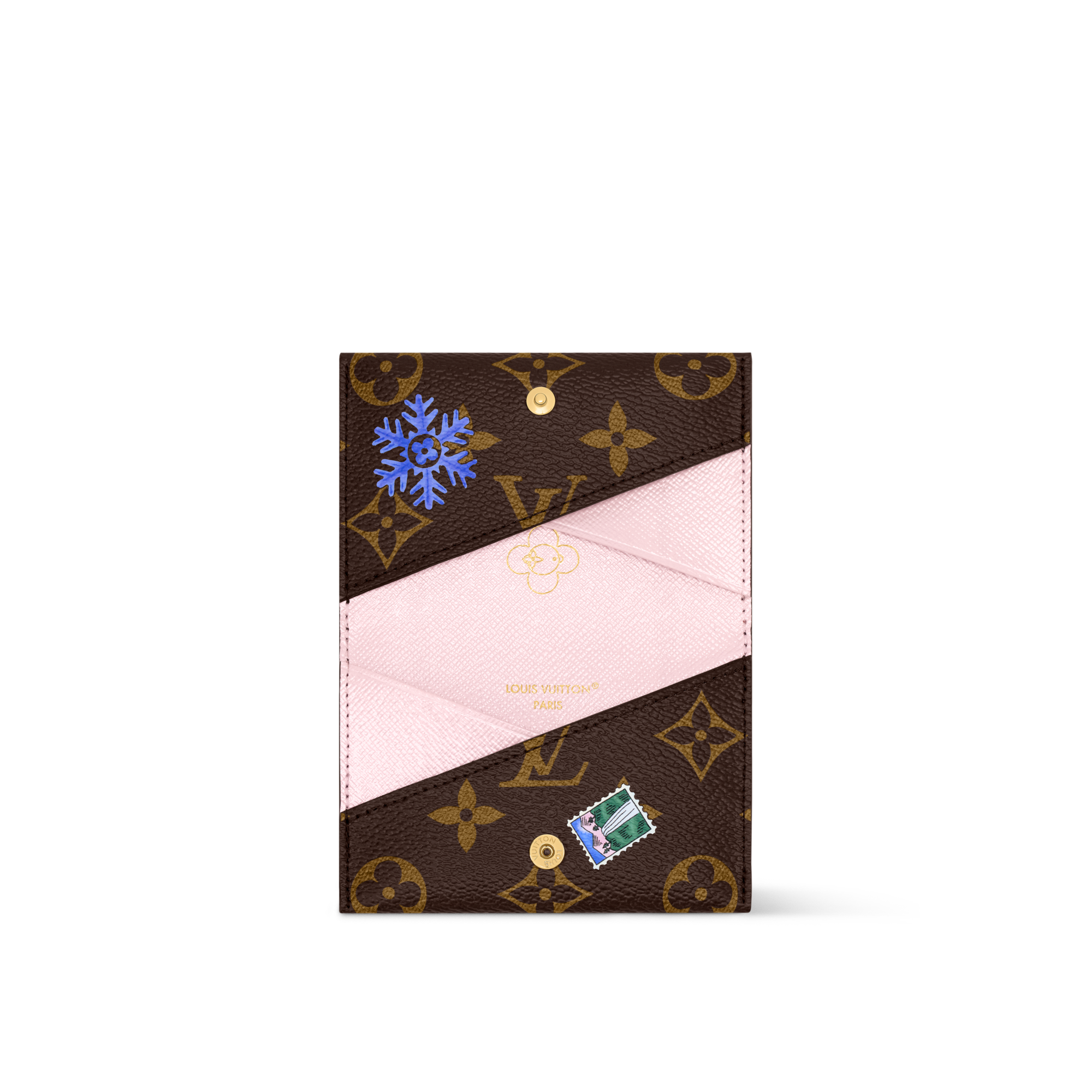 Slim 名片夾 Monogram 帆布 in 女士