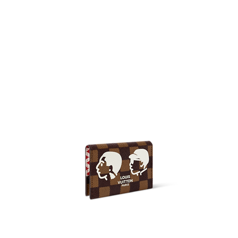 Slim 名片夾 Damier Ebène 帆布 in 時尚包包及小型皮件's 男士小型皮件 男生名片夾 collections by Louis Vuitton (產品縮放)